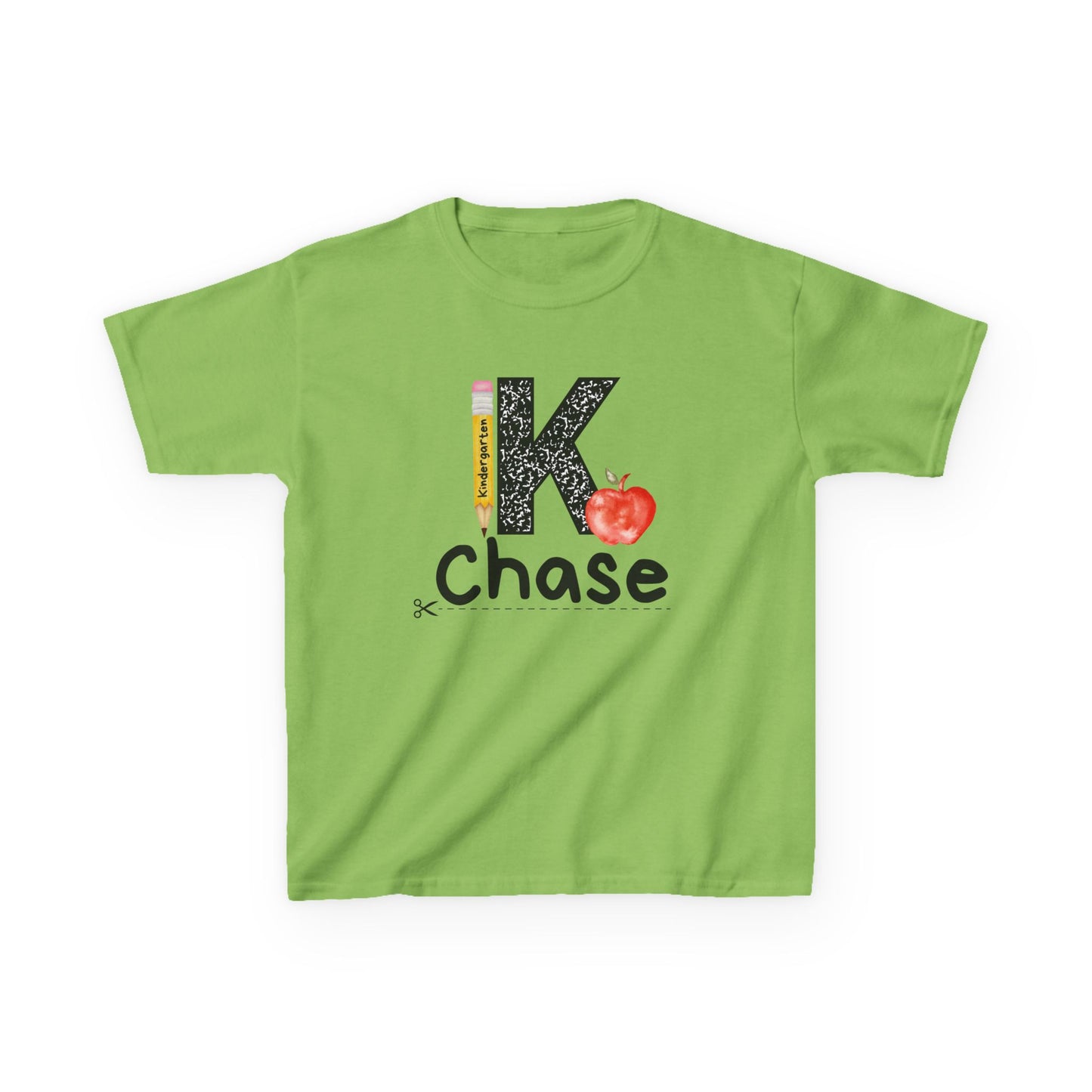 Kindergarten- Personalized Kids Tee - Back to School