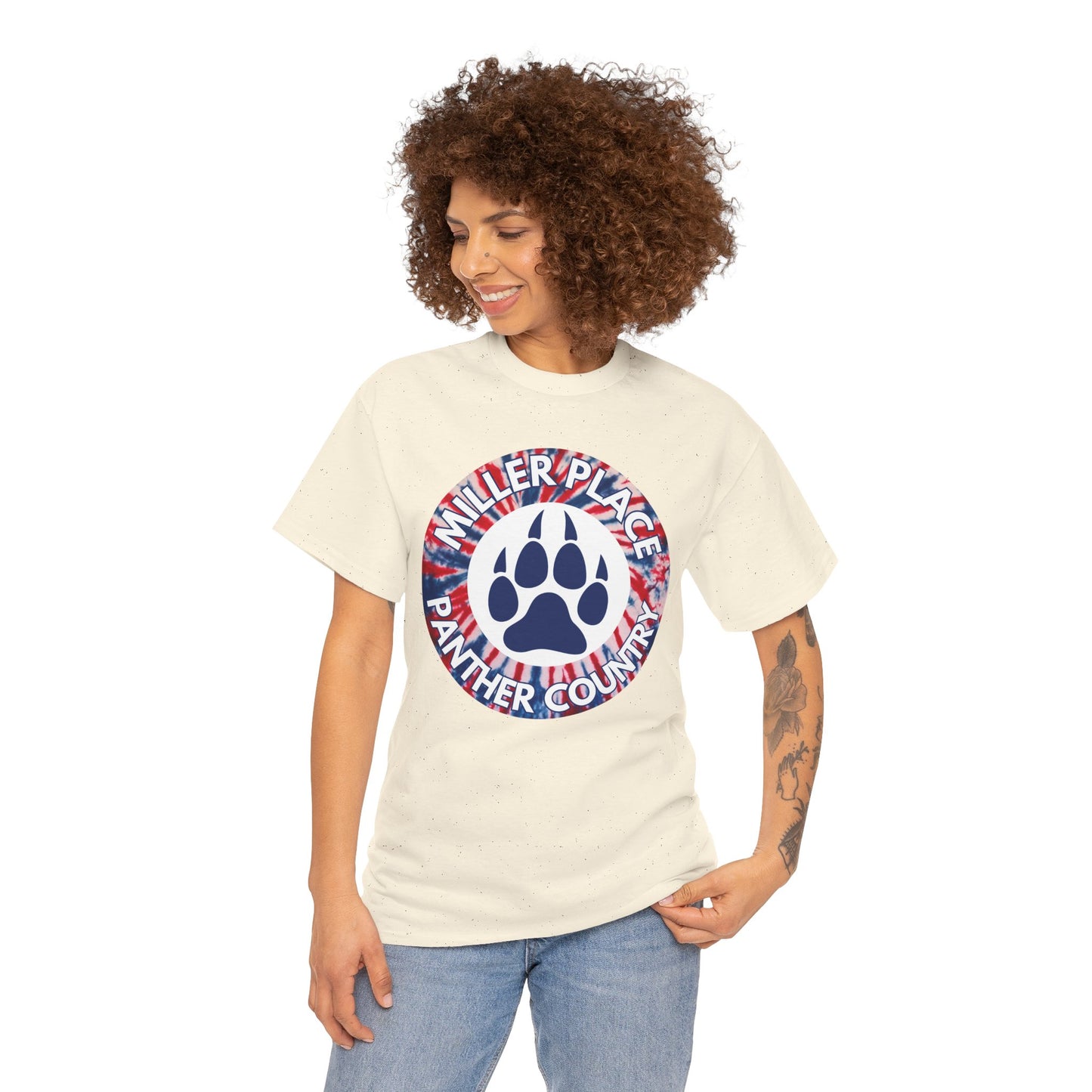Miller Place Panther Country - Tie Dye Unisex Tee