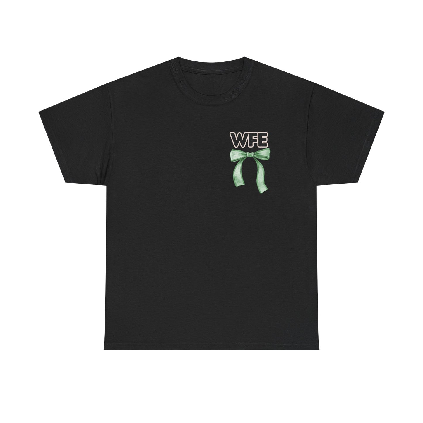 WFE Psychologist and Bows- Unisex Heavy Cotton Tee with Bow Design