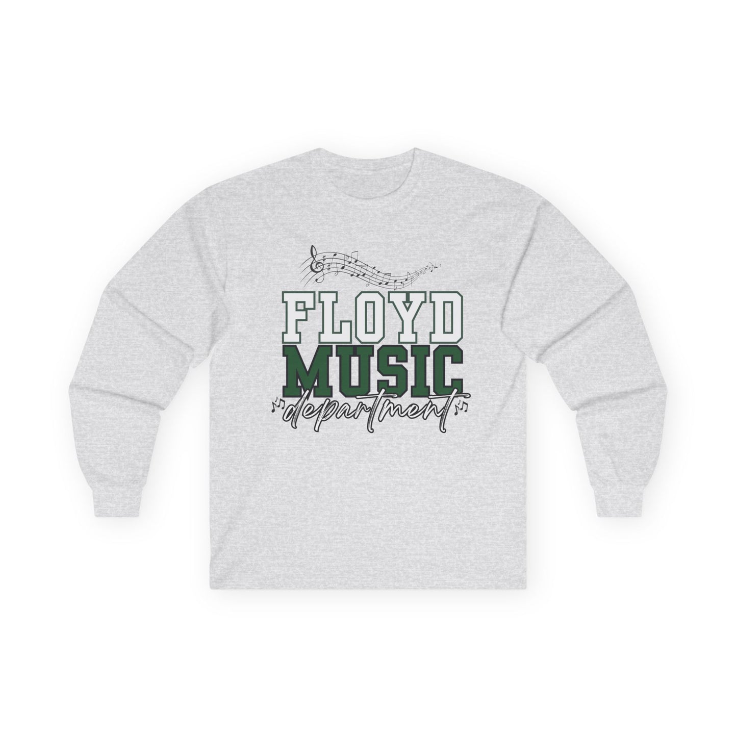 Floyd Music Unisex Long Sleeve Tee - Music Department Floyd Strong