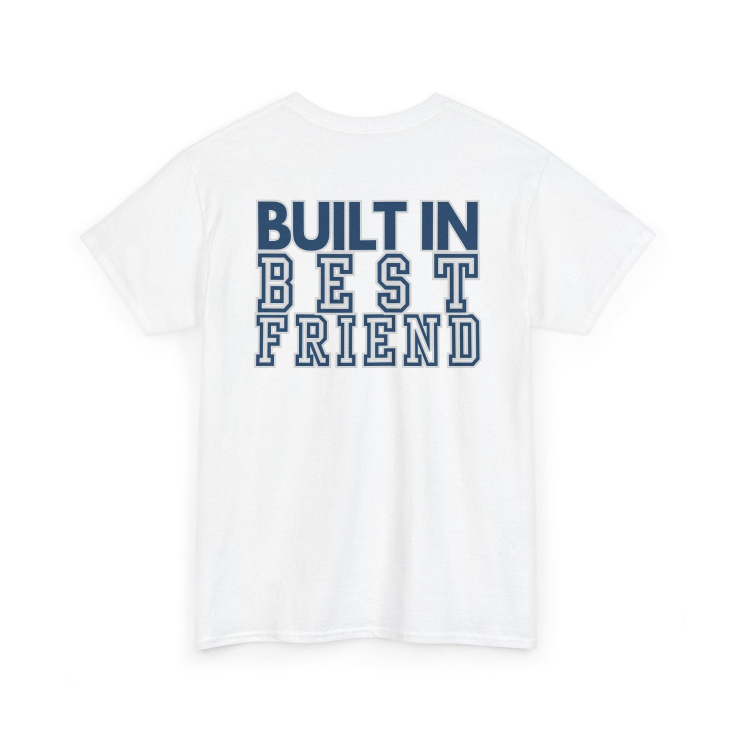Built in Best Friend - Dad- Unisex Heavy Cotton Tee - Fatherhood