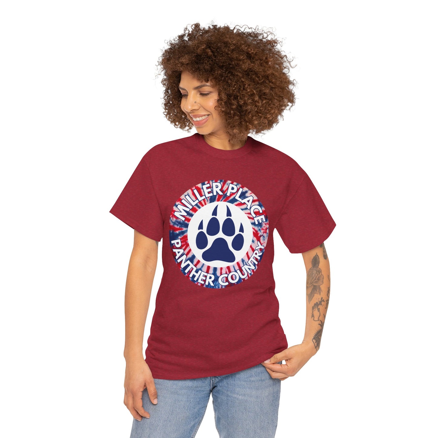 Miller Place Panther Country - Tie Dye Unisex Tee