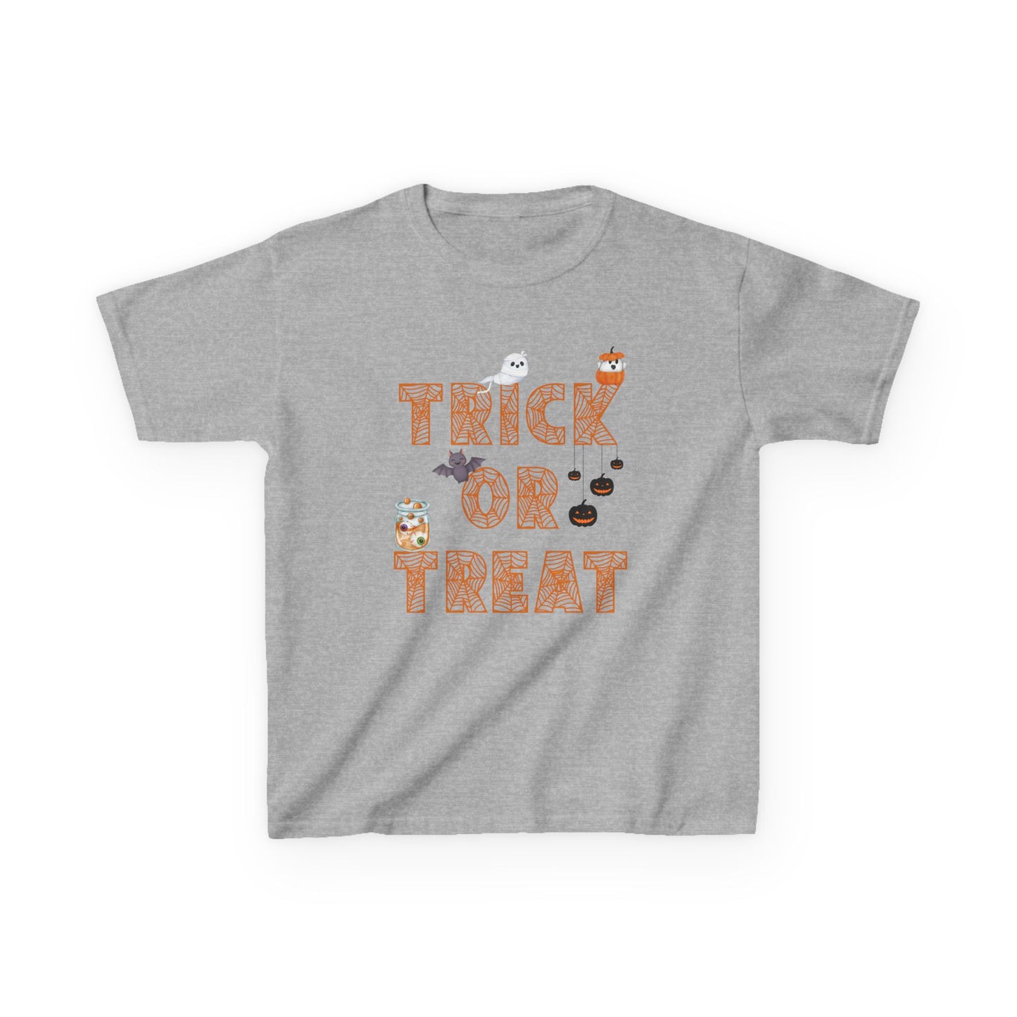 Trick or Treat Kids Tee, Halloween Shirt for Kids