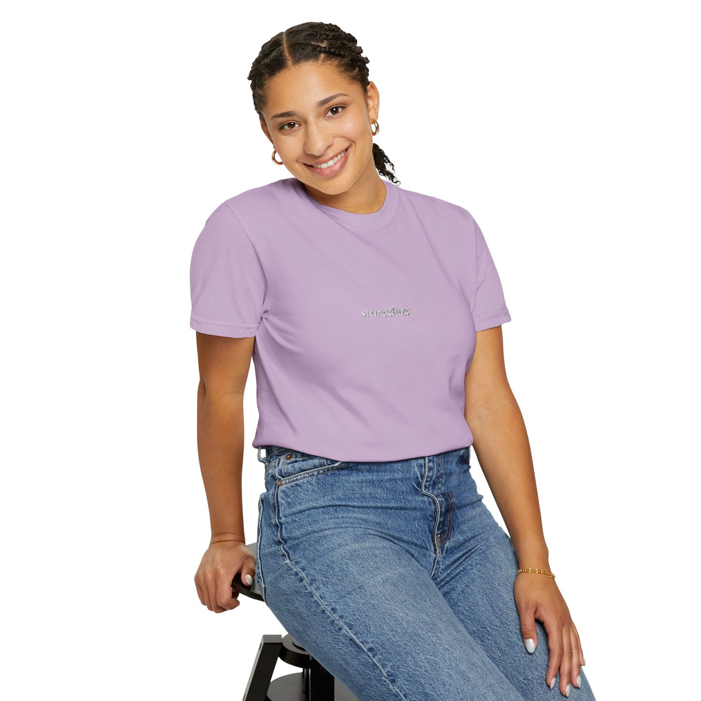 Struggling- One Word- Garment-Dyed Unisex Tee