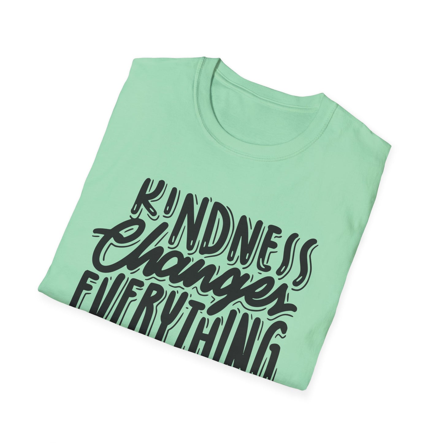Kindness Changes Everything T-Shirt, Unisex Softstyle Tee