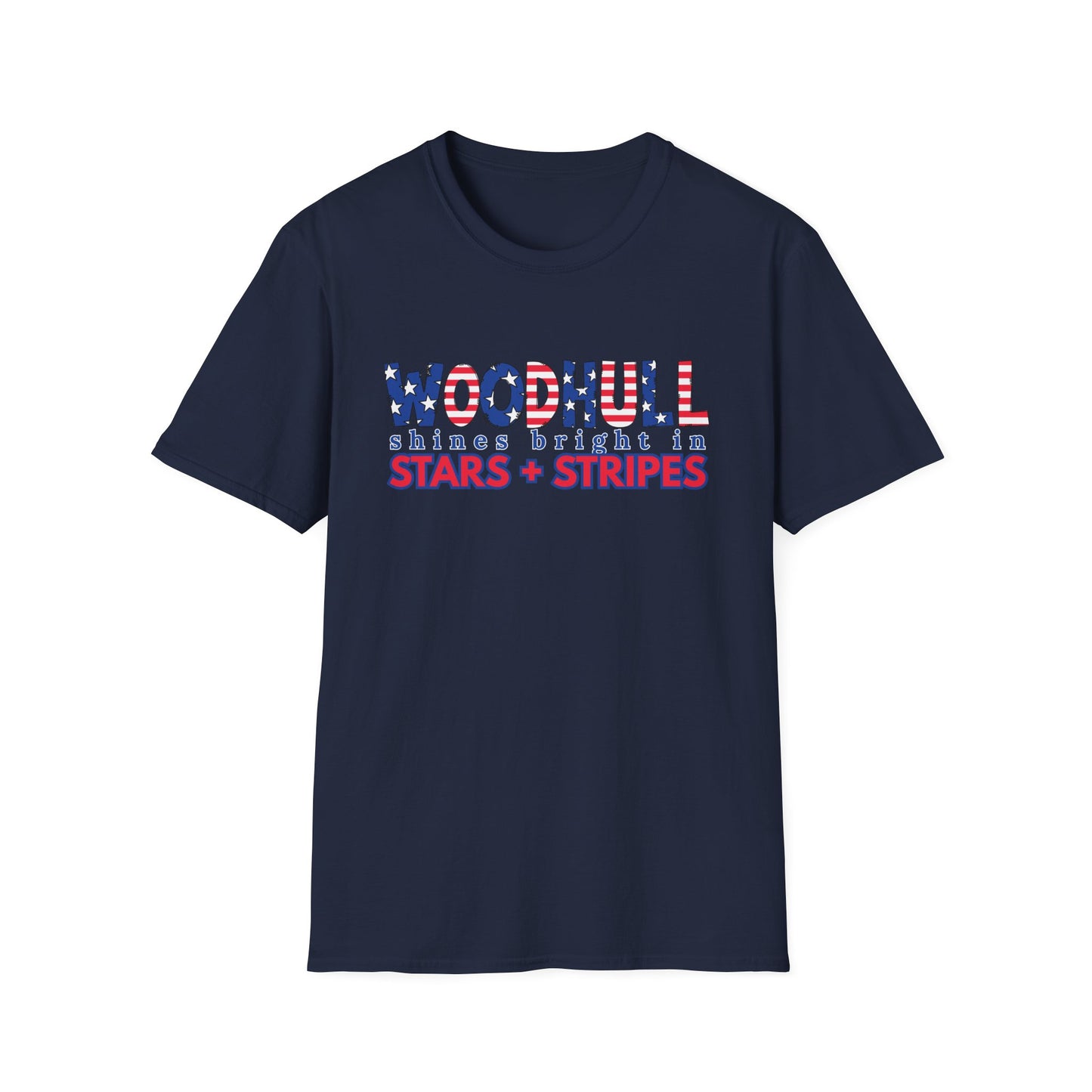 Unisex T-Shirt Woodhull Flag Day-Holiday Design