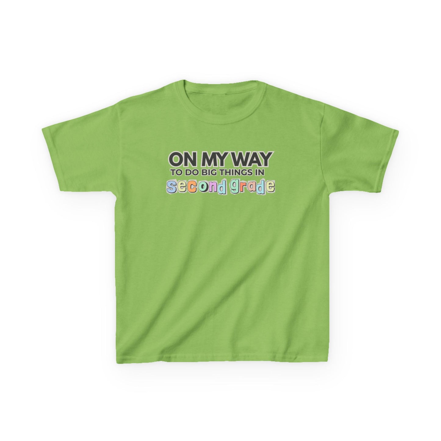 Big Things in 2nd Grade- Kids Back to School Shirt