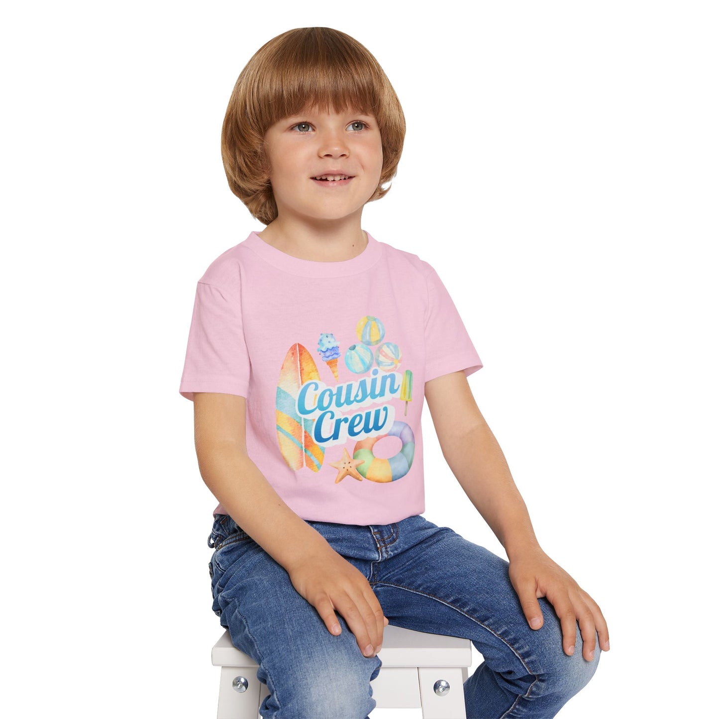 Cousin Crew Toddler T-shirt, Summer Shirt, Kids Vacation Tee, Mini Collection