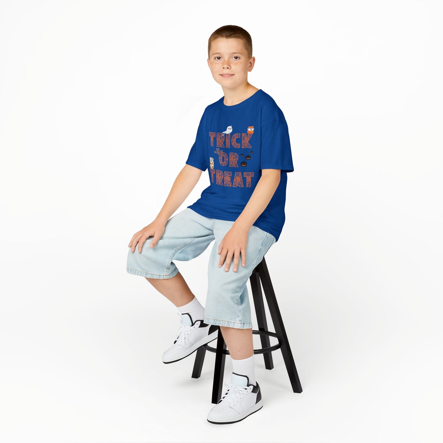 Trick or Treat Kids Tee, Halloween Shirt for Kids
