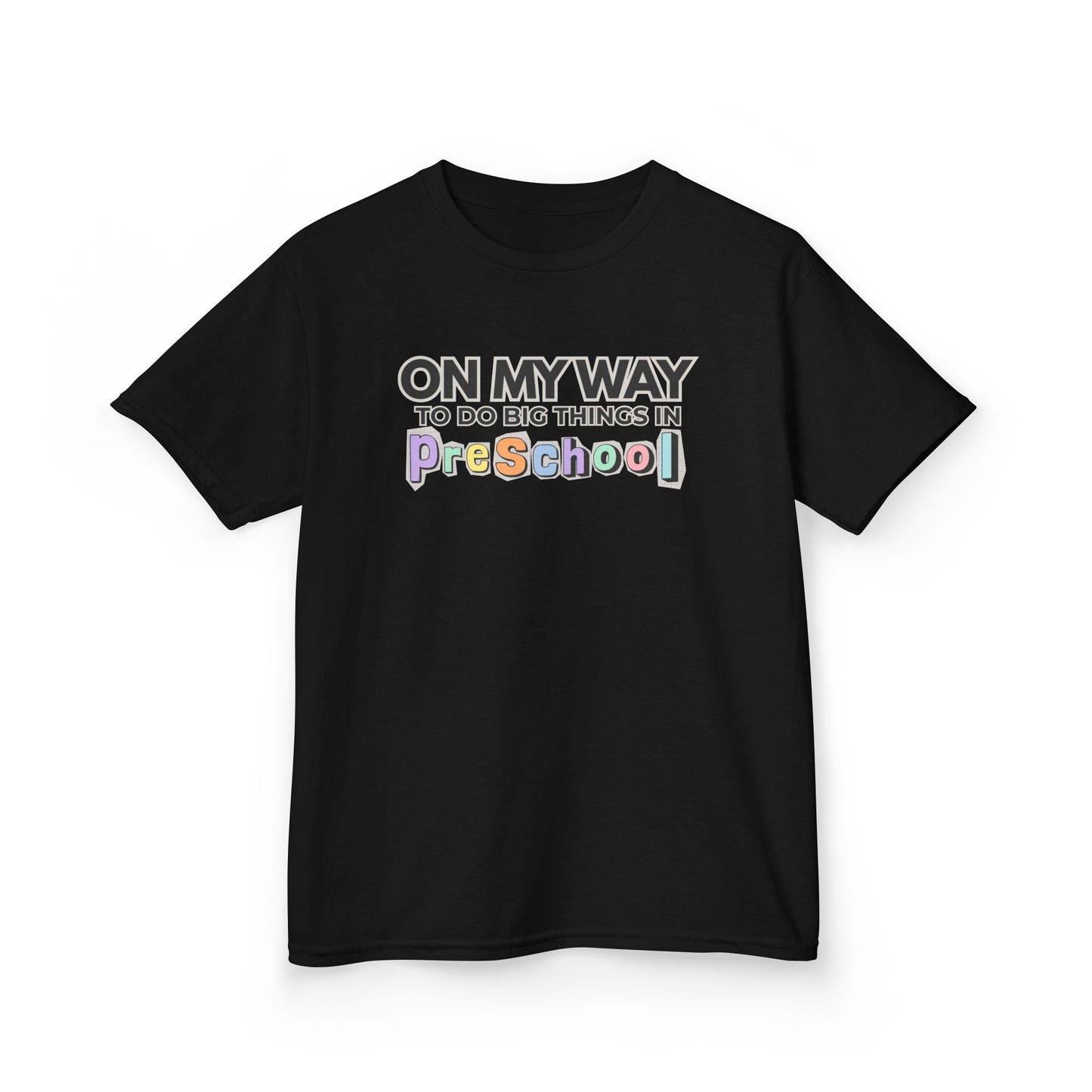 Big Things in PreSchool- Kids Back to School Shirt