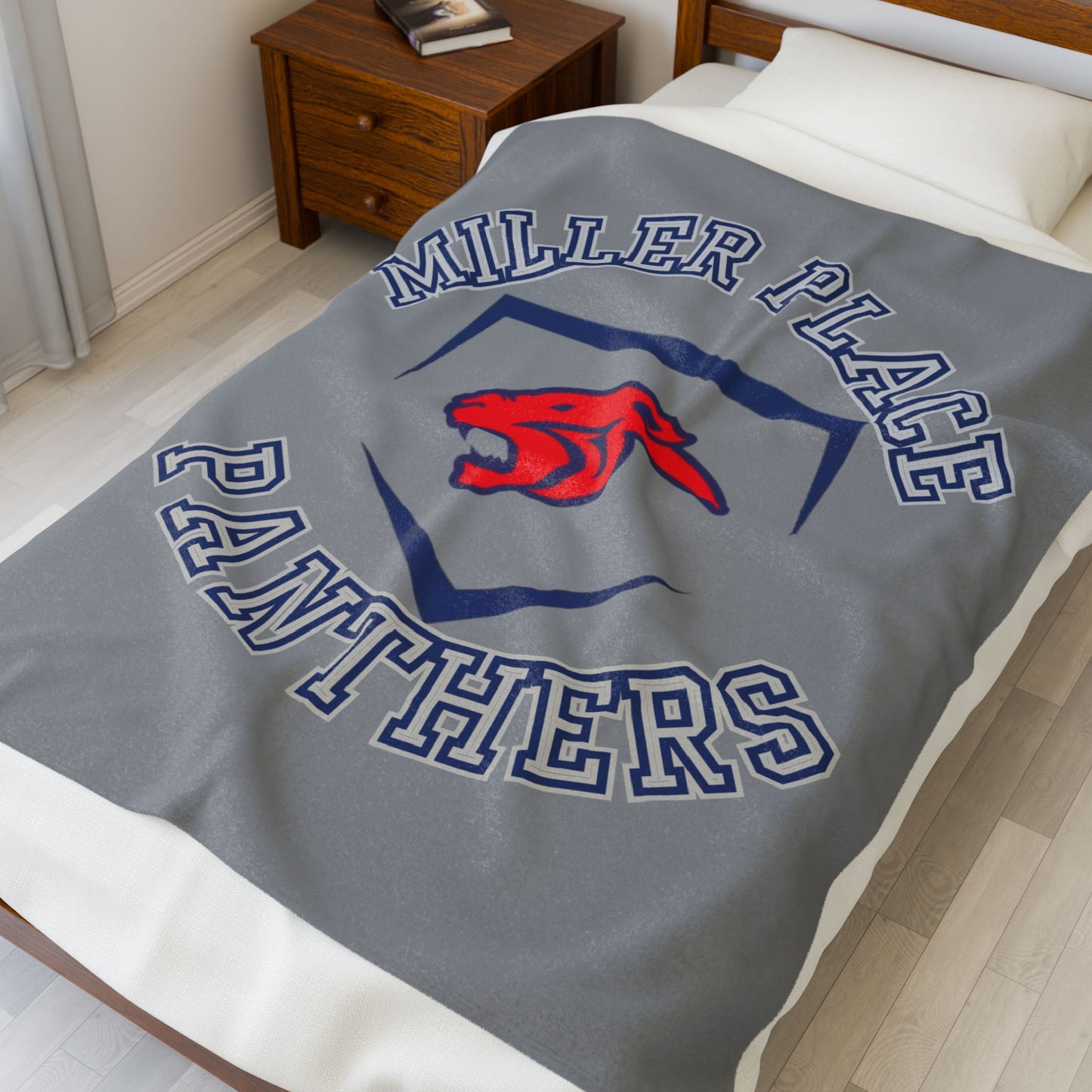 MP Baseball Velveteen Plush Blanket - Cozy Team Spirit Throw