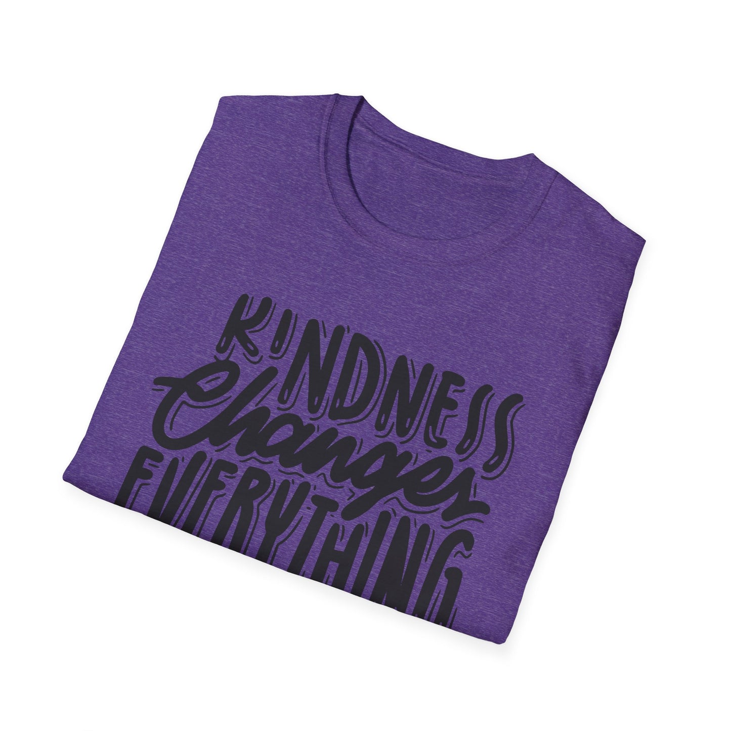 Kindness Changes Everything T-Shirt, Unisex Softstyle Tee