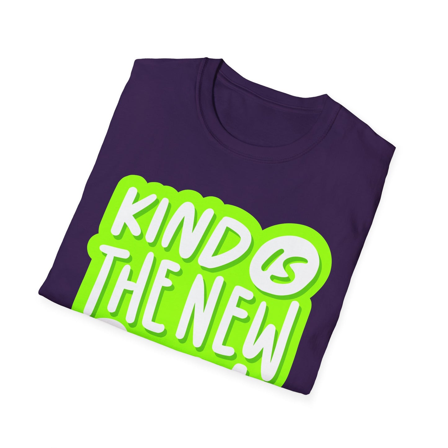 Kind is the New Cool Kindness T-Shirt, Unisex Softstyle Tee