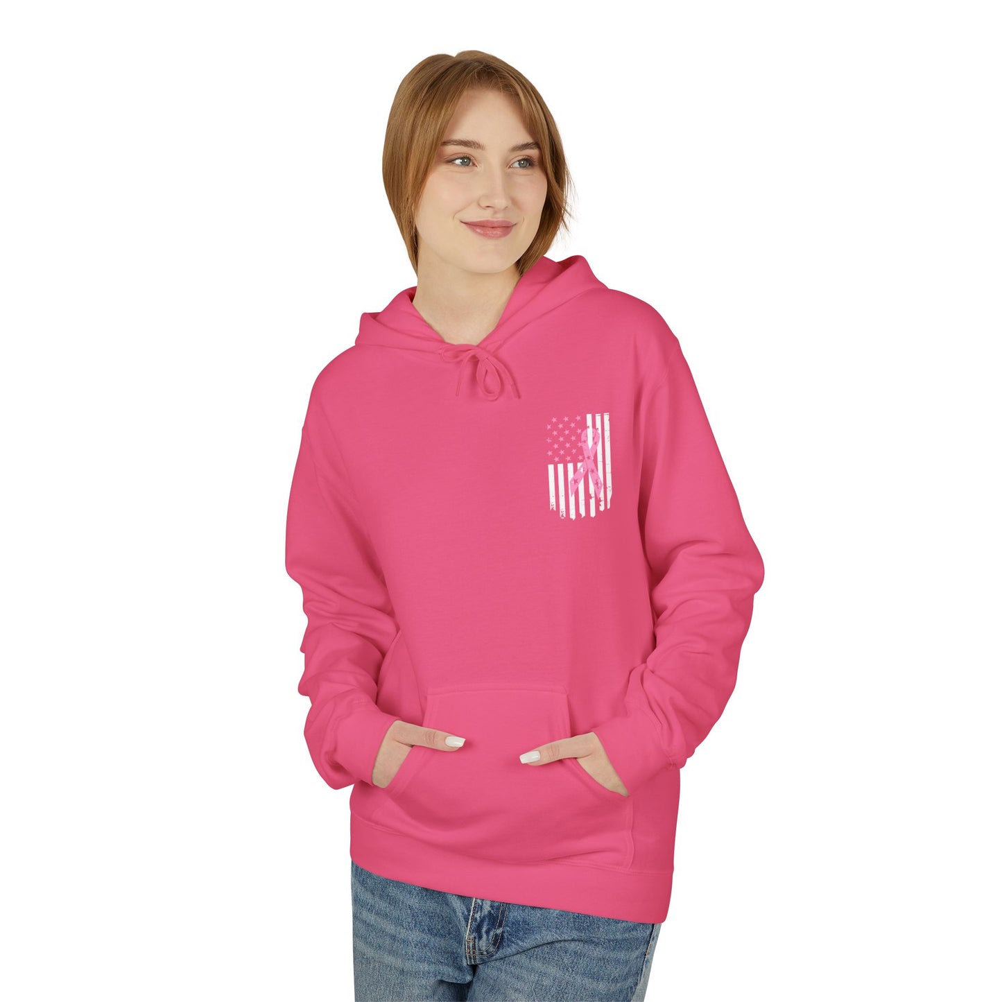 Breast Cancer Awareness Hoodie | Softstyle Fleece
