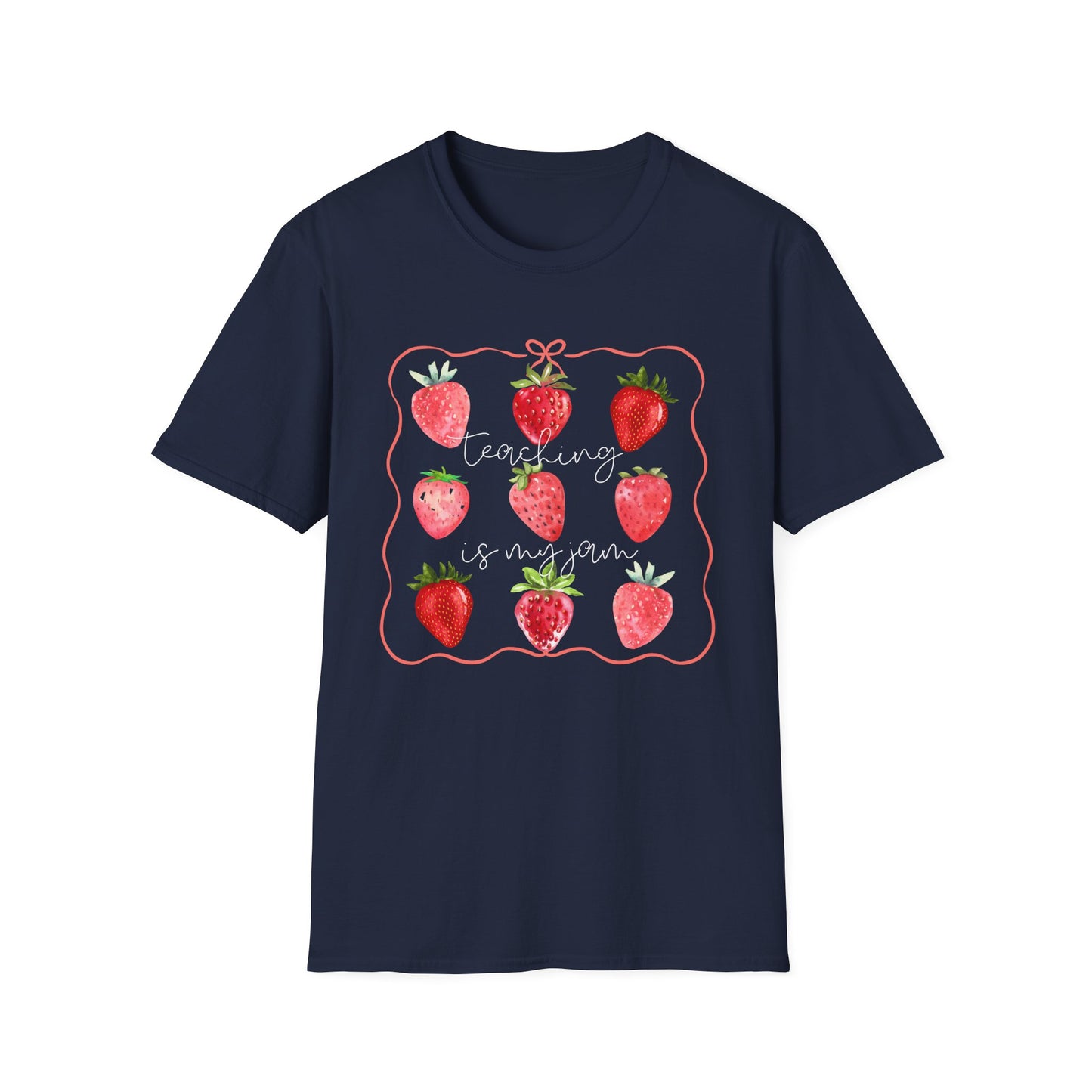 Teaching is my Jam- Unisex Softstyle T-Shirt- Back to School