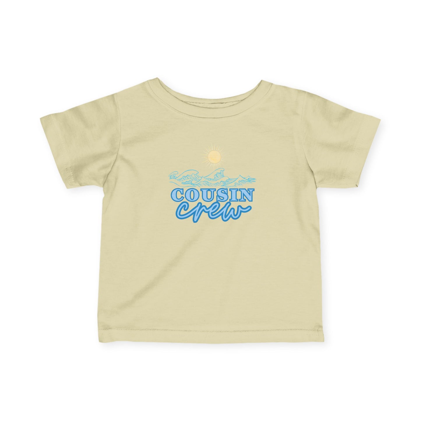 Cousin Crew Infant Tee, Cute Baby T-Shirt, Summer Vibes- Mini Collection