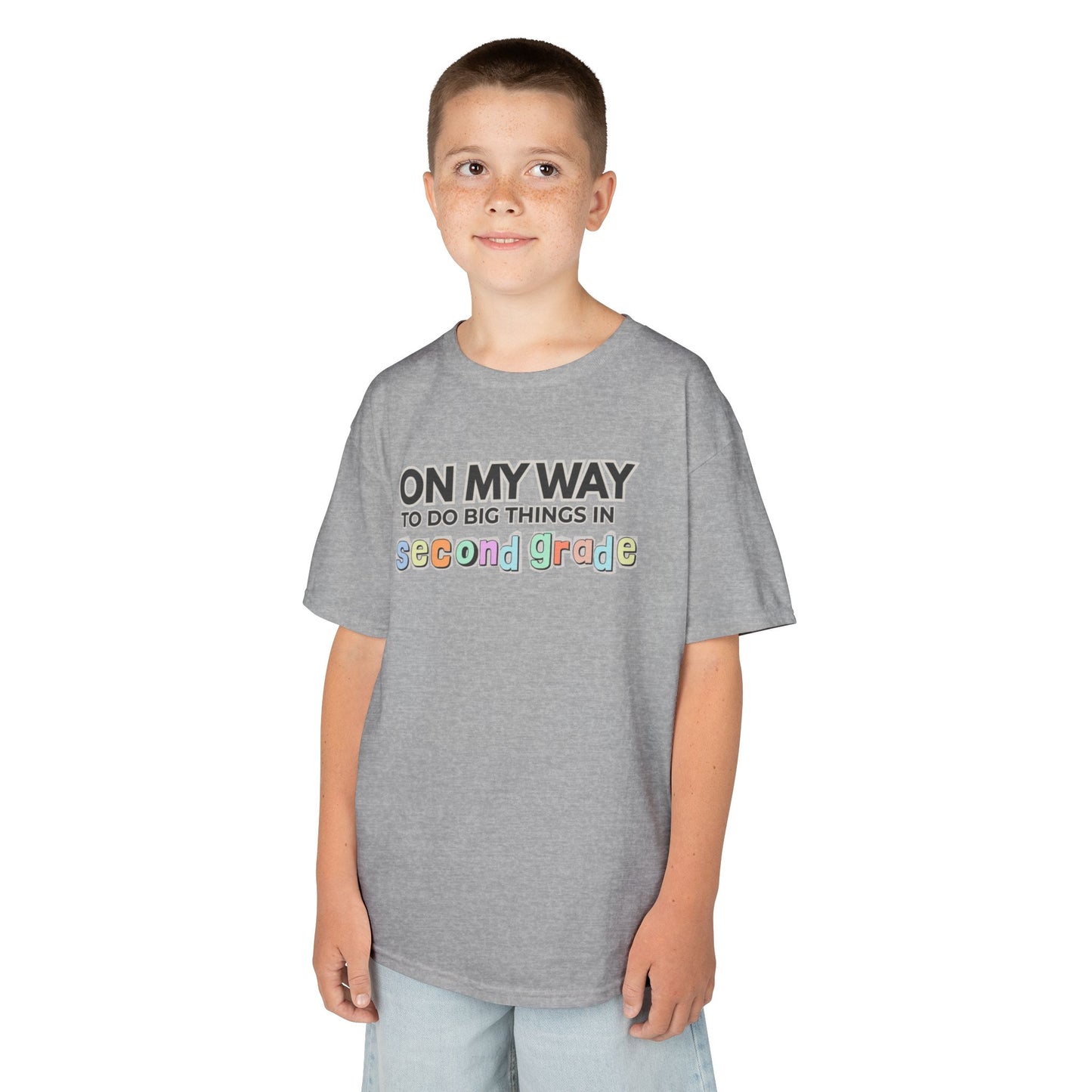 Big Things in 2nd Grade- Kids Back to School Shirt