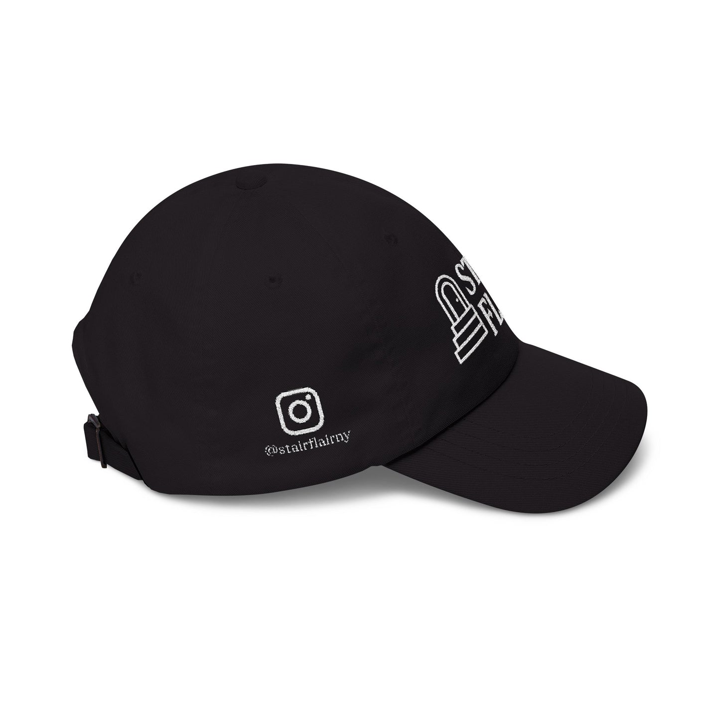 Option 2- Stair Flair - Personalized- Embroidered Logo Dad Hat
