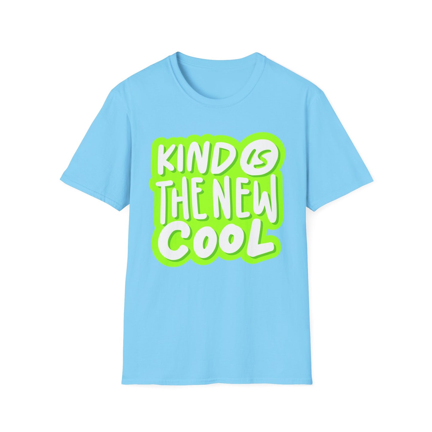 Kind is the New Cool Kindness T-Shirt, Unisex Softstyle Tee