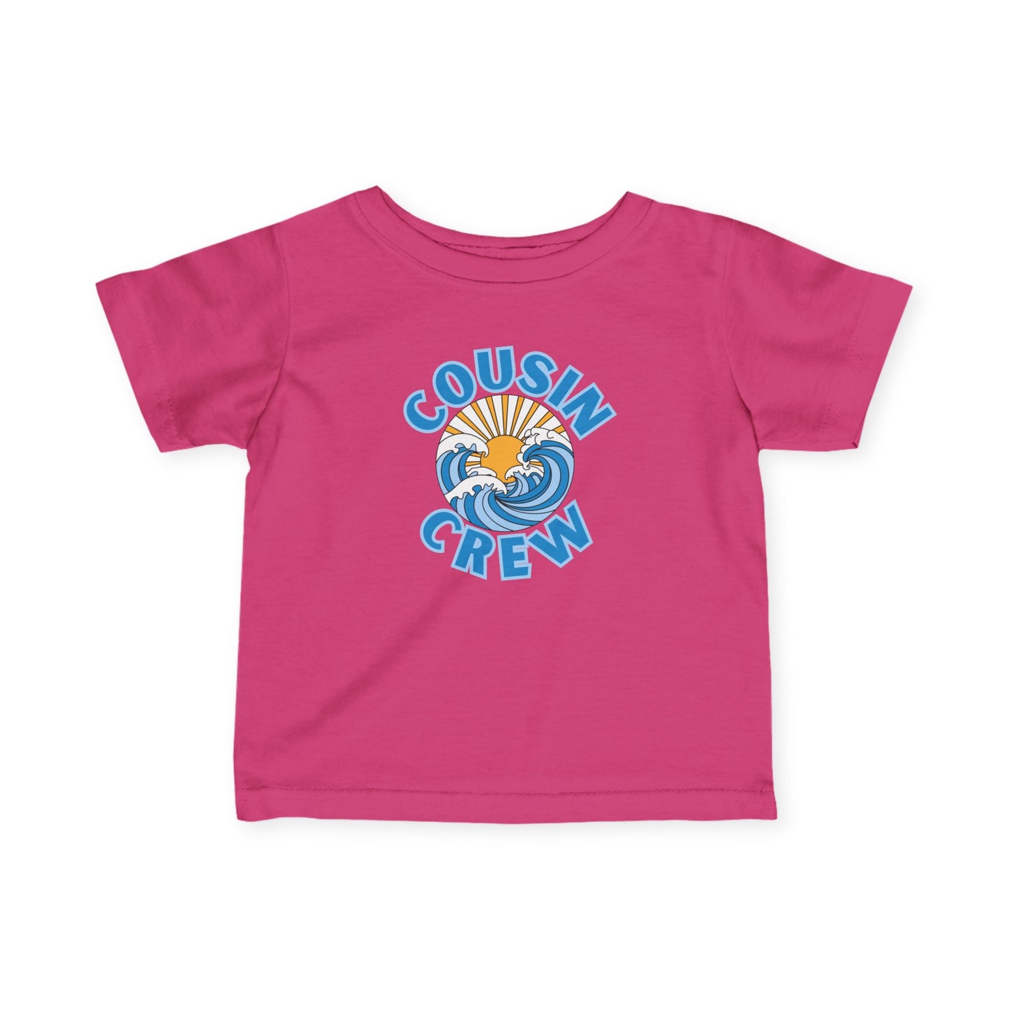 Cousin Crew Infant Tee, Cute Baby T-Shirt, Summer Vibes- Mini Collection