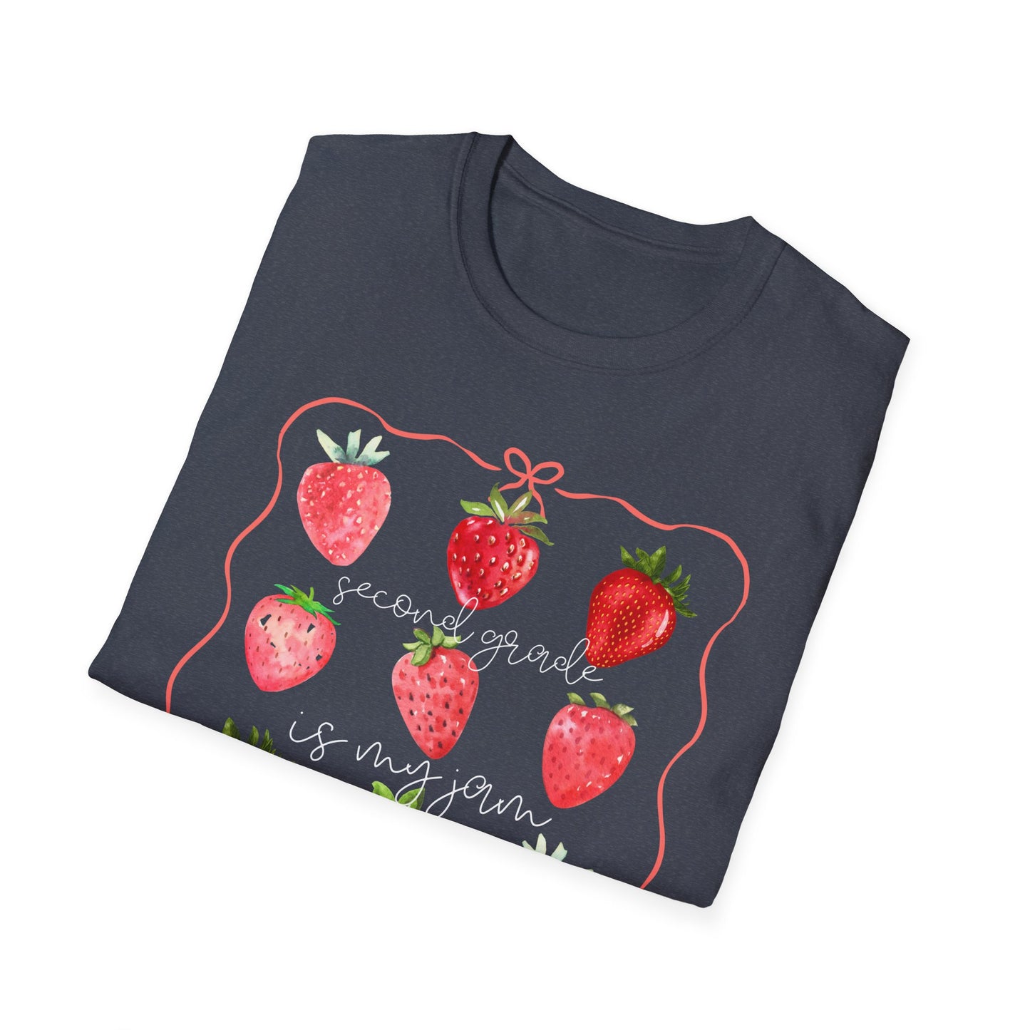 2nd Grade is my Jam- Unisex Softstyle T-Shirt- Back to School