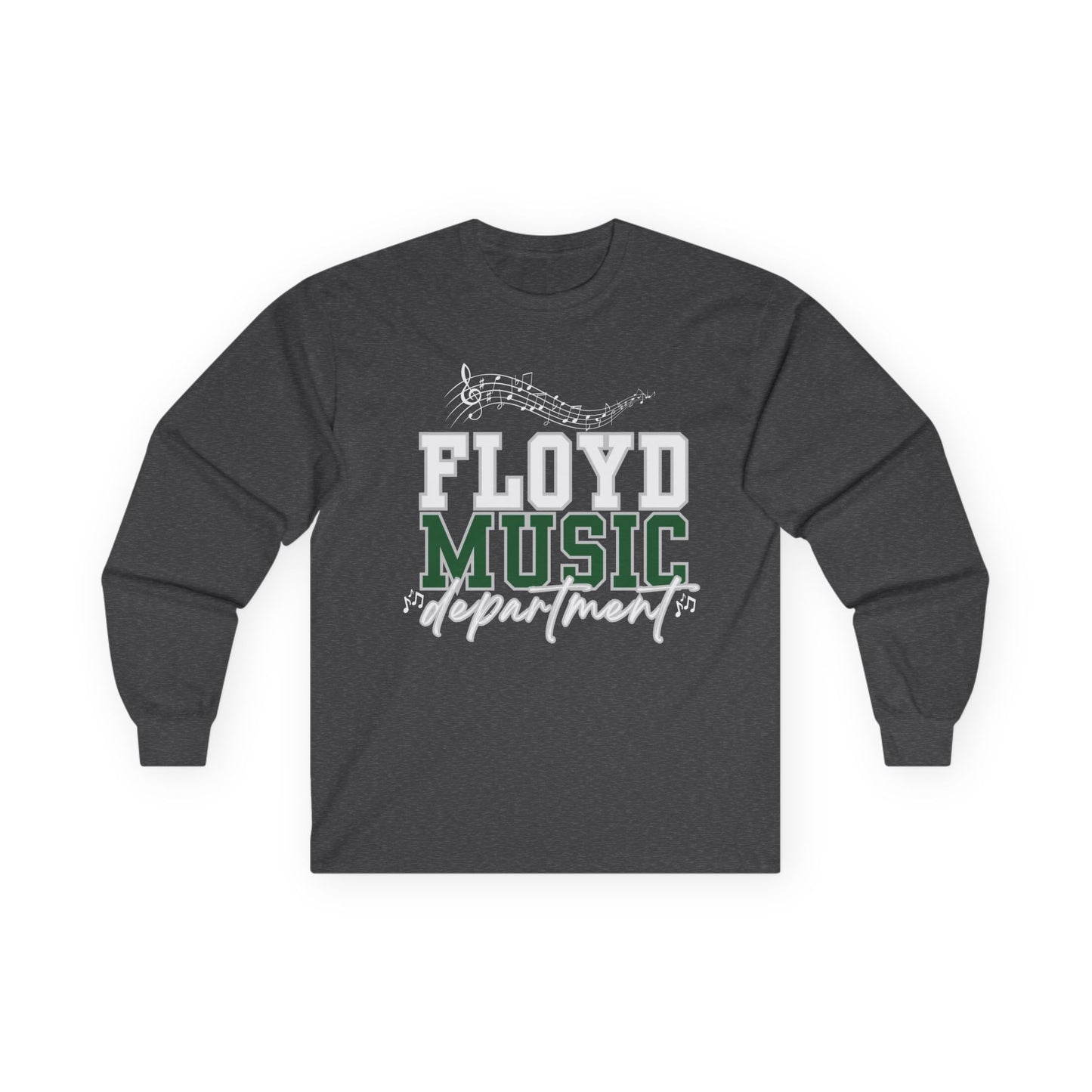 Floyd Music Unisex Long Sleeve Tee - Music Department Floyd Strong