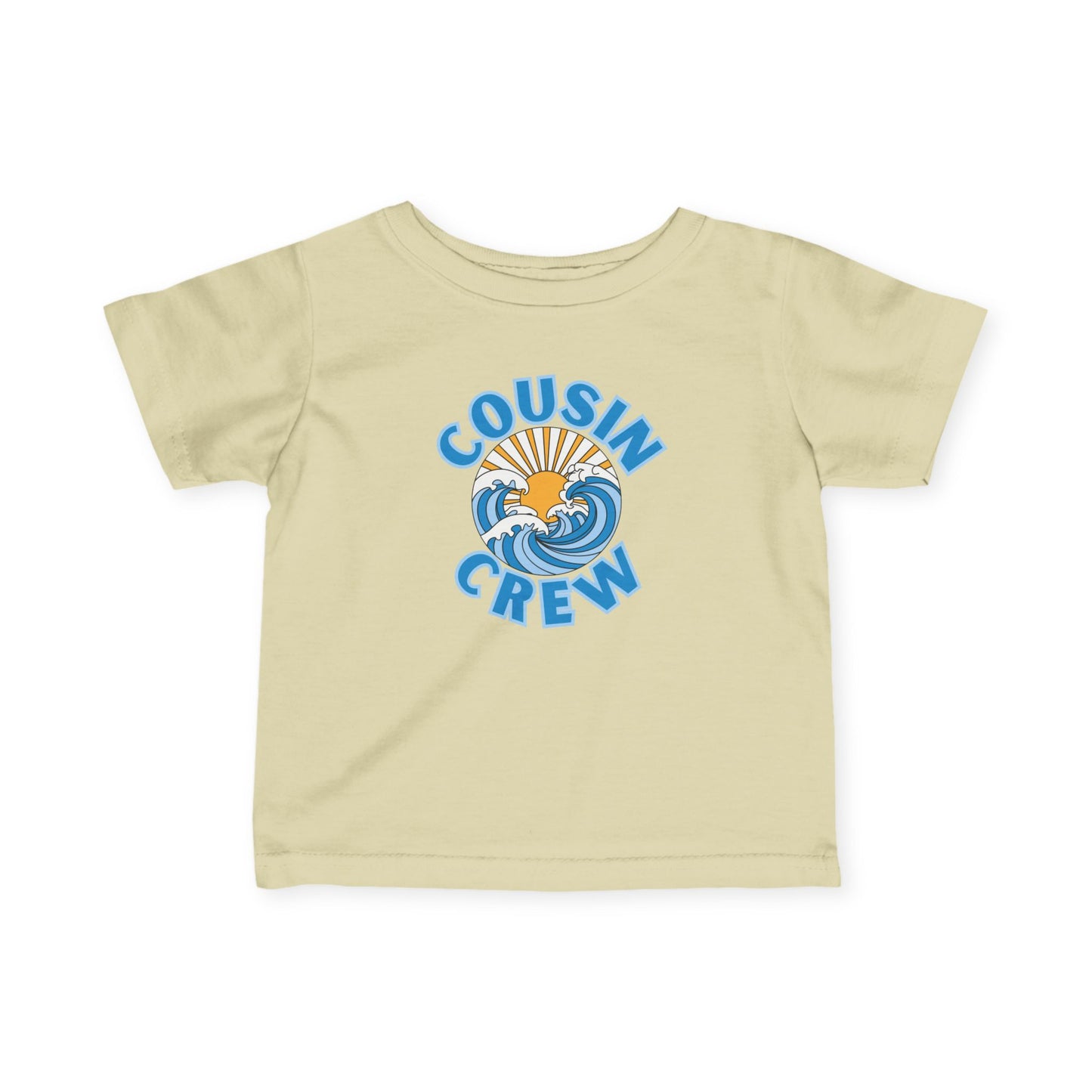 Cousin Crew Infant Tee, Cute Baby T-Shirt, Summer Vibes- Mini Collection