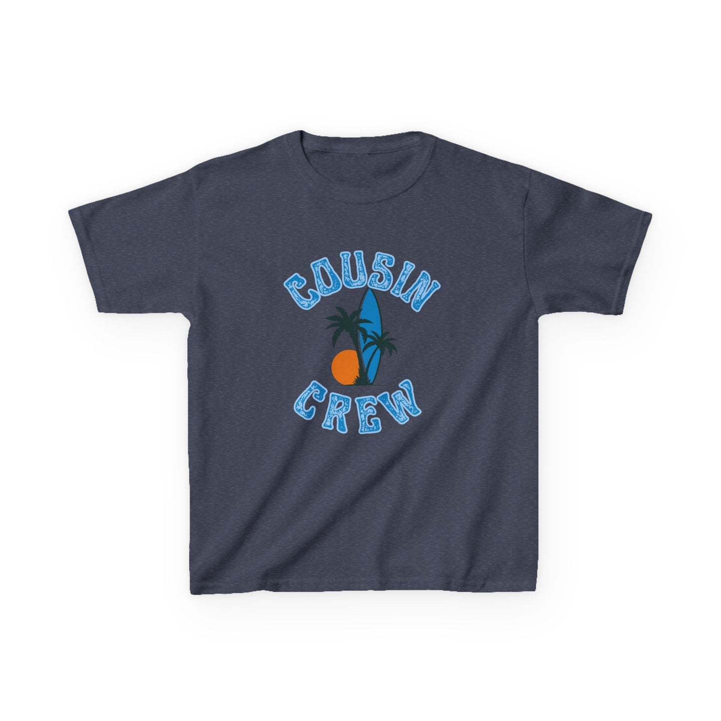 Cool Cousin Crew Kids Tee - Summer Fun, Family Gatherings, Beach Days, Mini Collection
