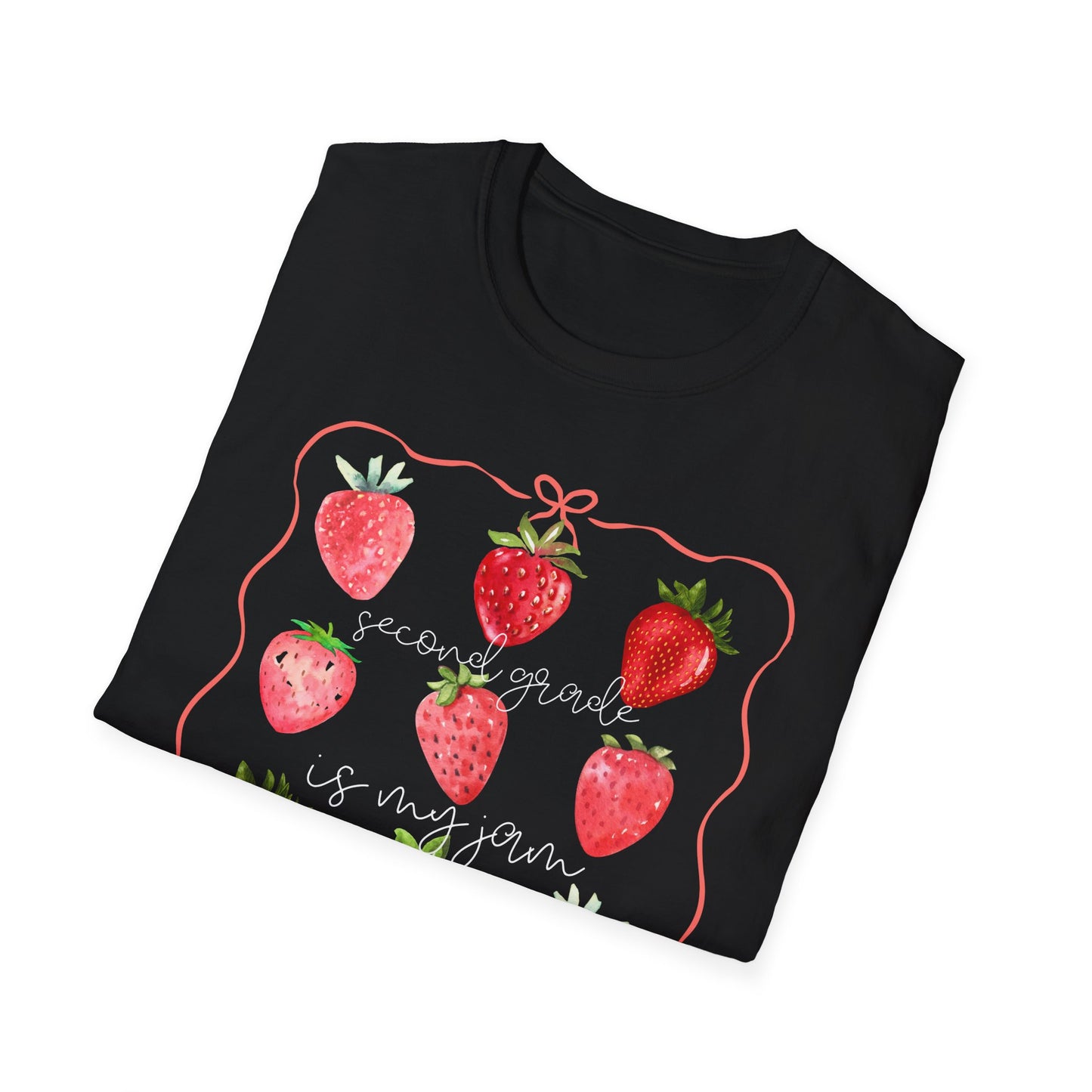 2nd Grade is my Jam- Unisex Softstyle T-Shirt- Back to School