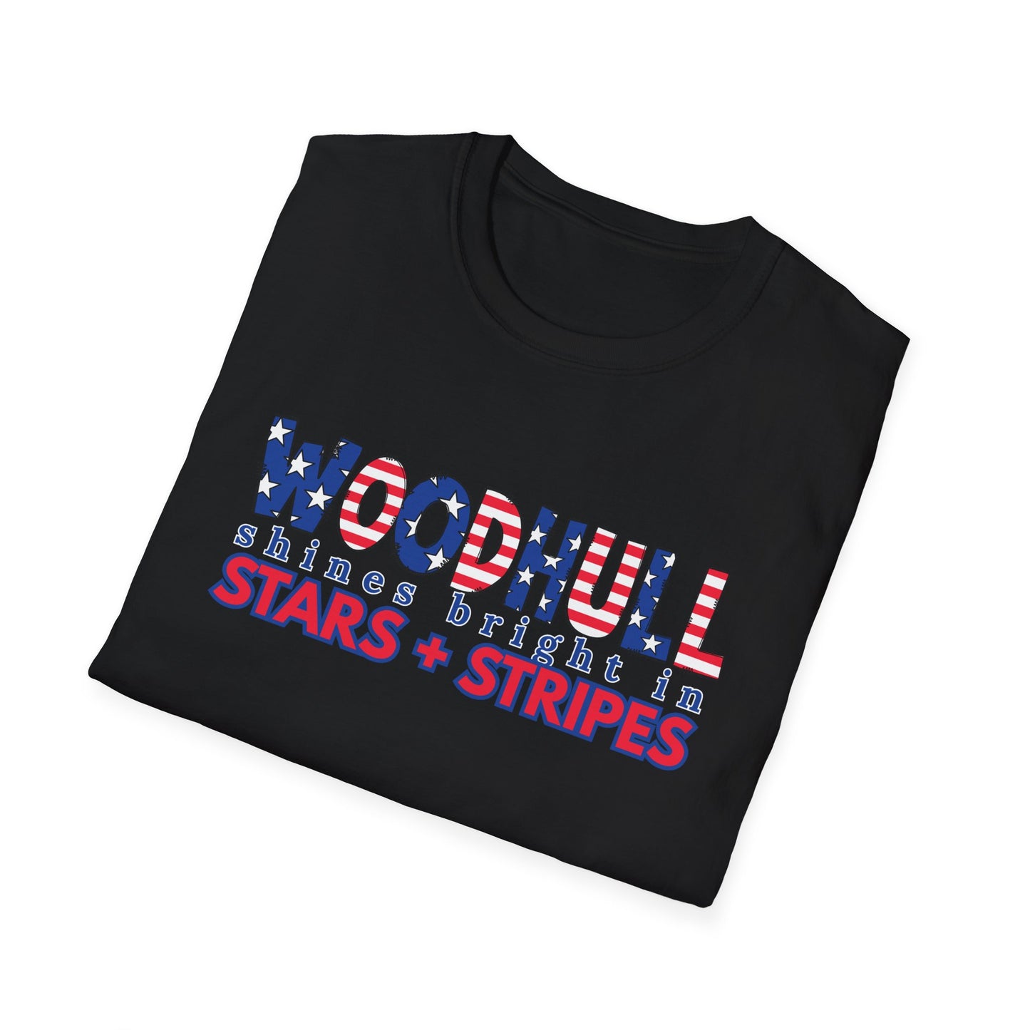 Unisex T-Shirt Woodhull Flag Day-Holiday Design