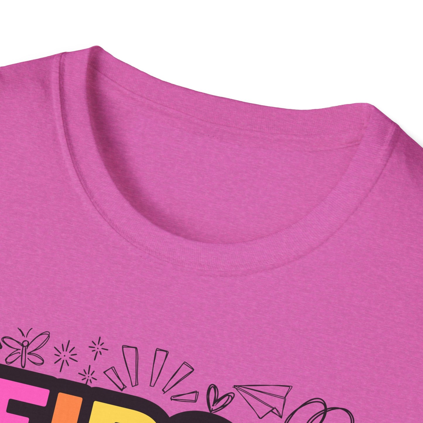 Dream Team- 1st Grade- Unisex Softstyle T-Shirt- Teacher Life