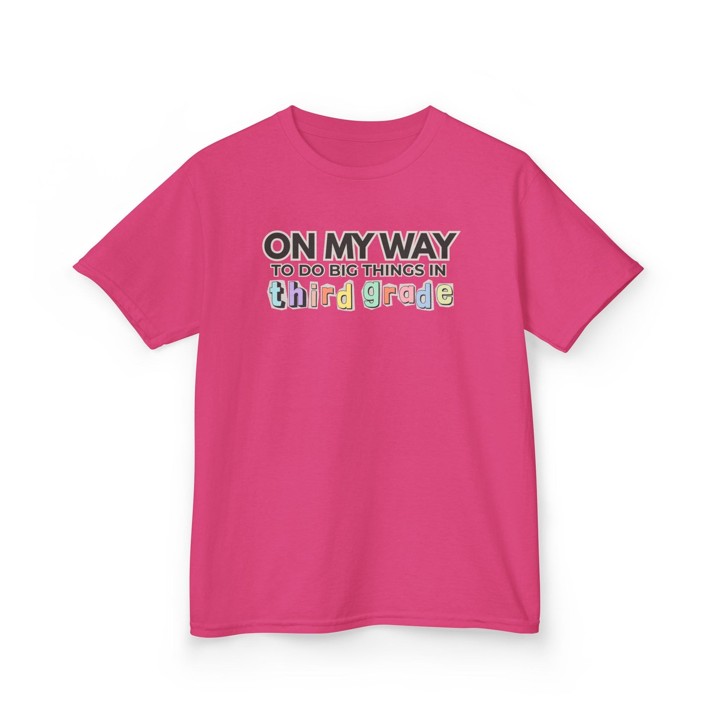 Big Things in 3rd Grade- Kids Back to School Shirt