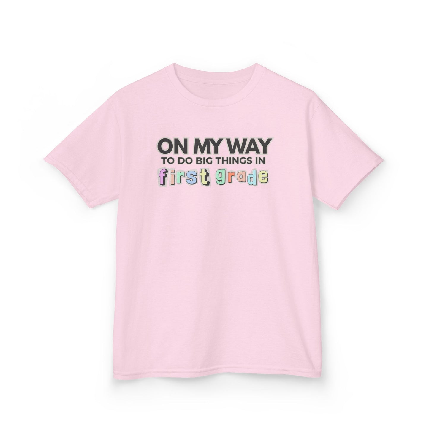 Big Things in 1st Grade- Kids Back to School Shirt