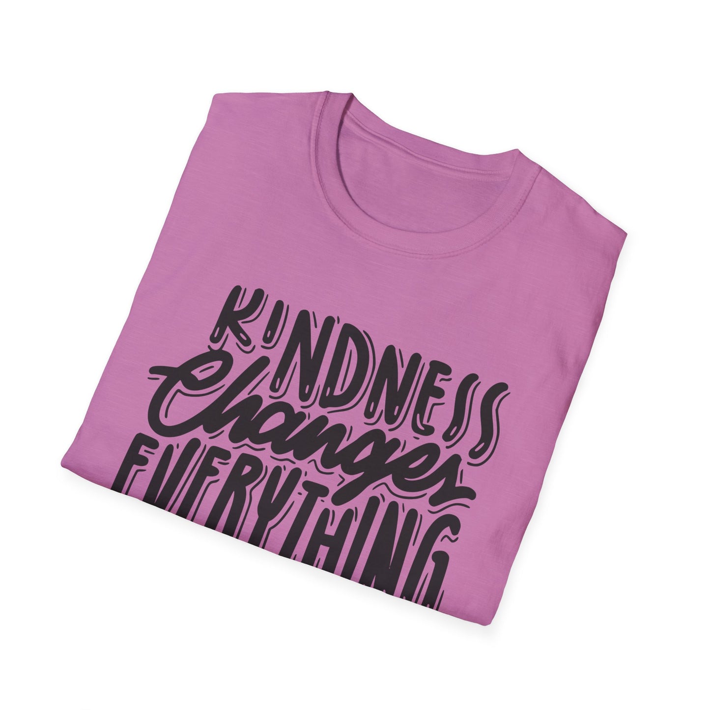 Kindness Changes Everything T-Shirt, Unisex Softstyle Tee