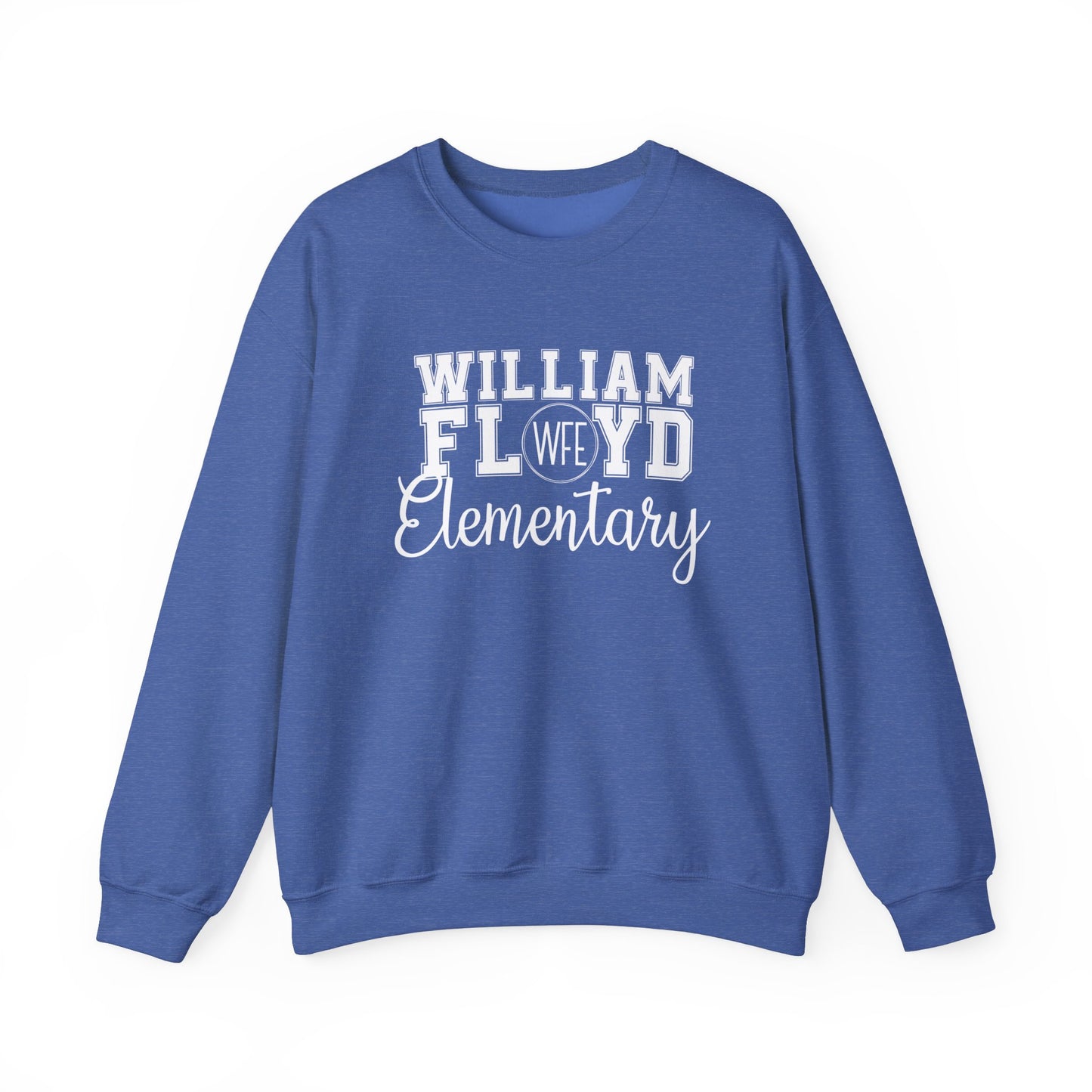 WFE Logo Crewneck Sweatshirt - William Floyd Elementary