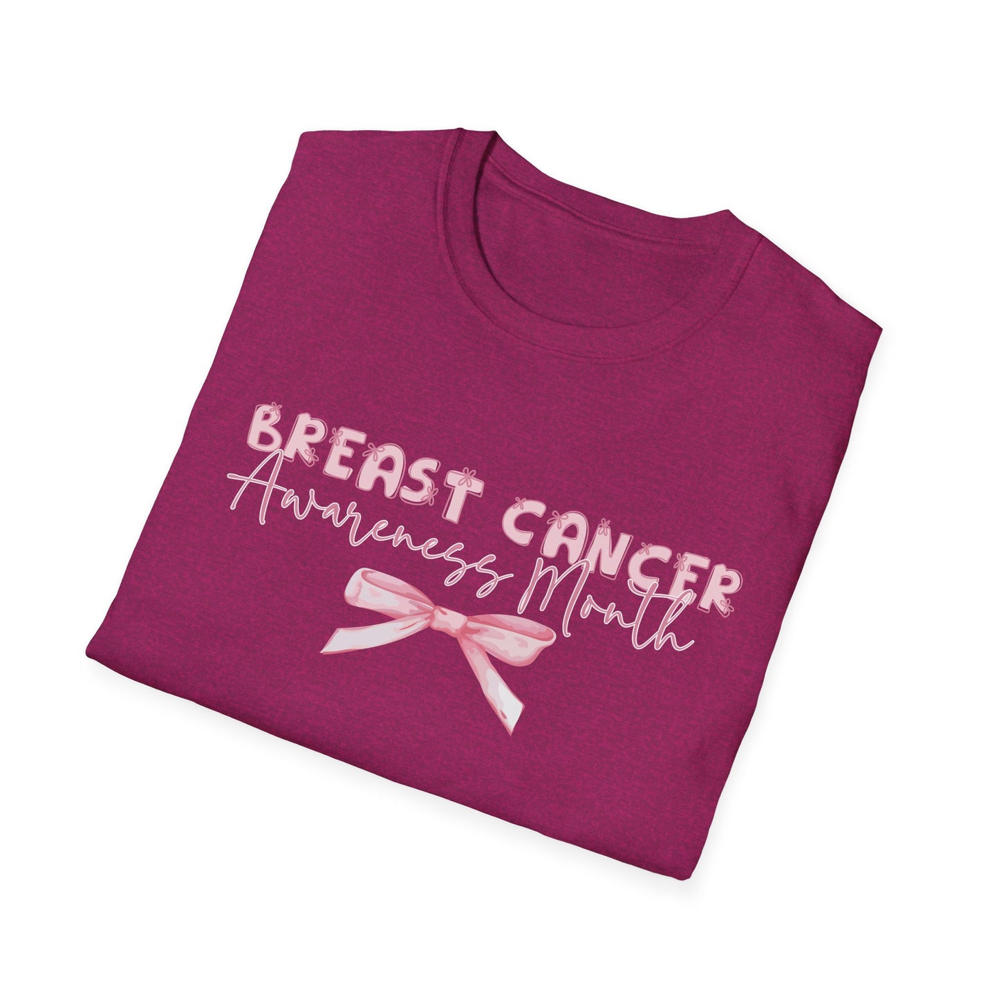 Breast Cancer Awareness Tee, Unisex Softstyle T-Shirt