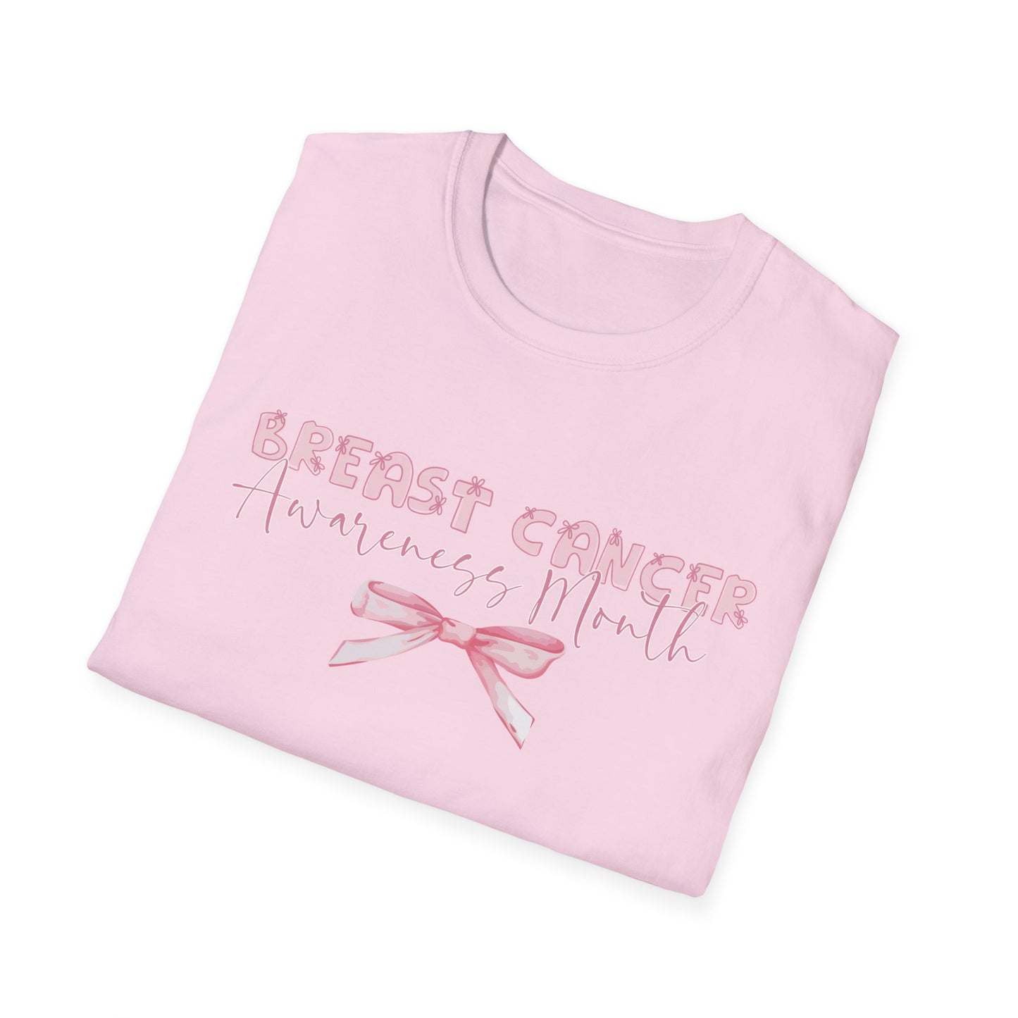 Breast Cancer Awareness Tee, Unisex Softstyle T-Shirt