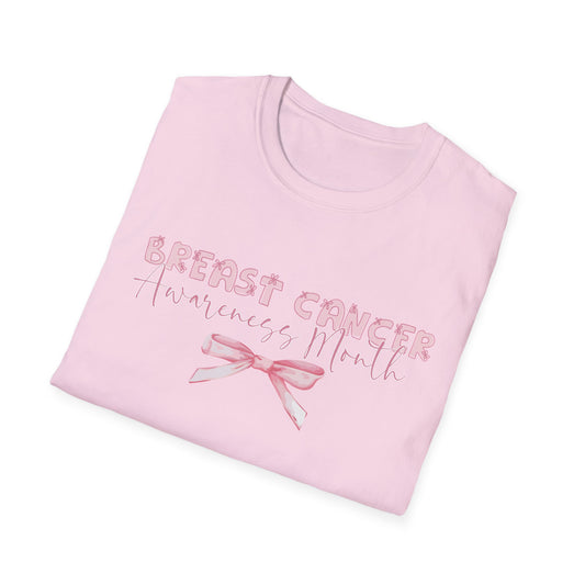 Breast Cancer Awareness Tee, Unisex Softstyle T-Shirt