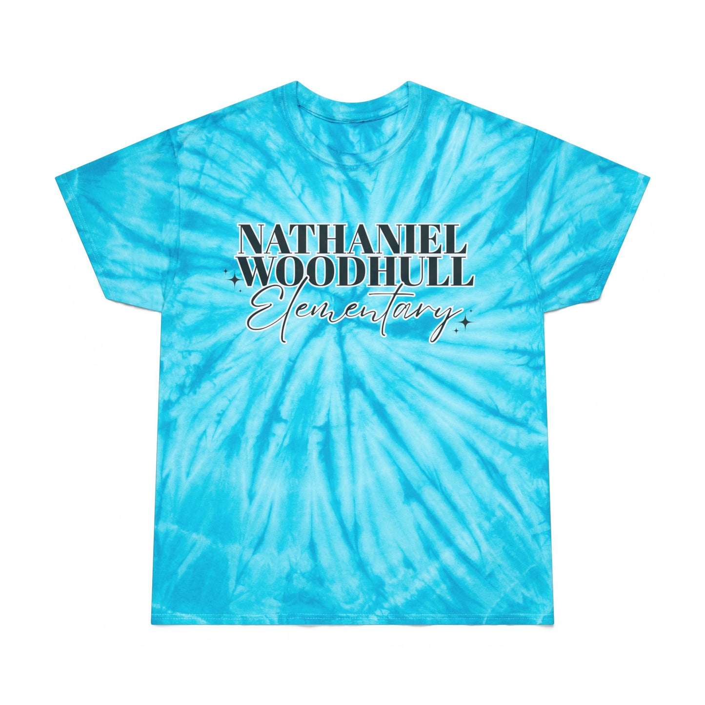 Woodhull Tie-Dye Tee, Fun Summer Shirt, Unique Gift, Vibrant Cyclone Style