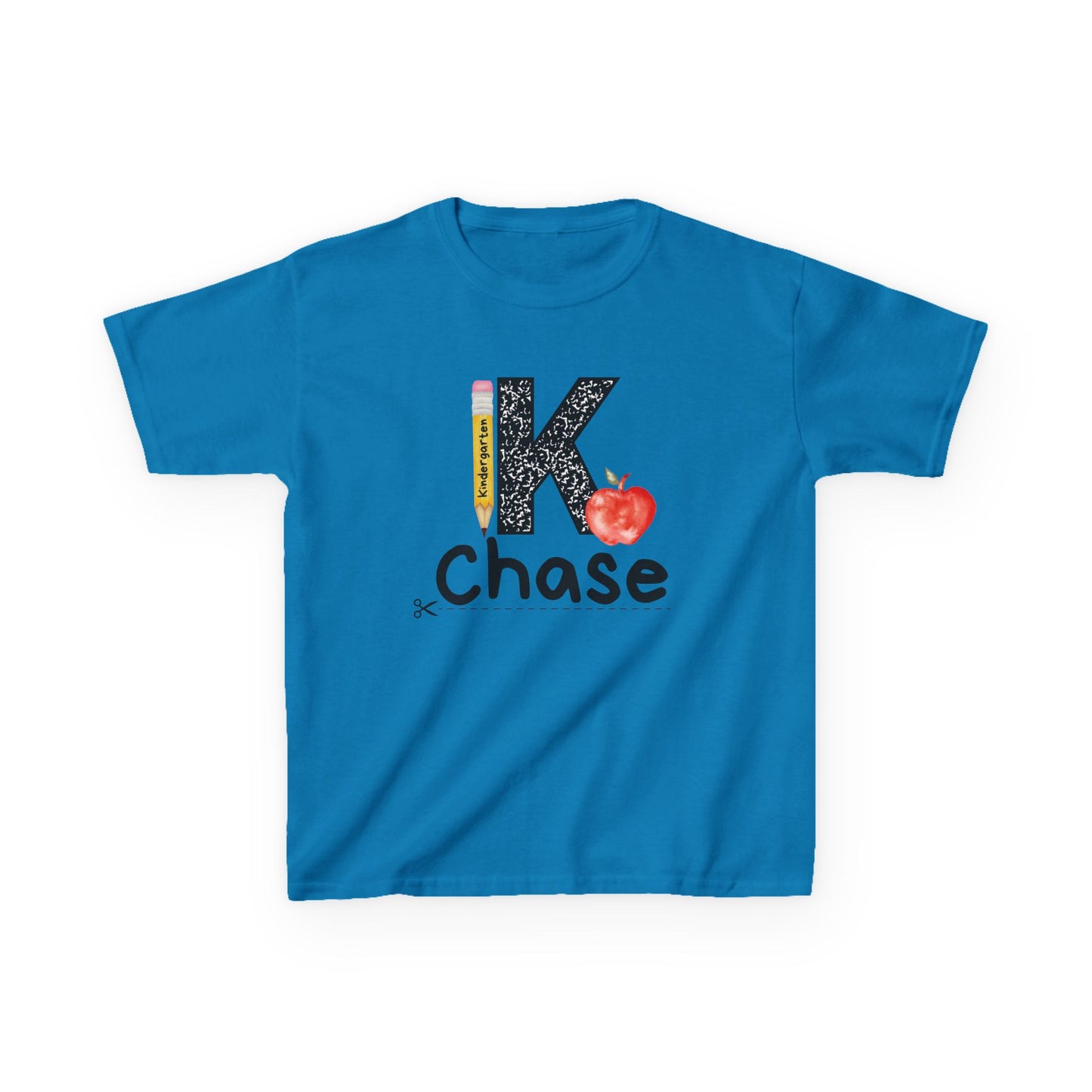 Kindergarten- Personalized Kids Tee - Back to School