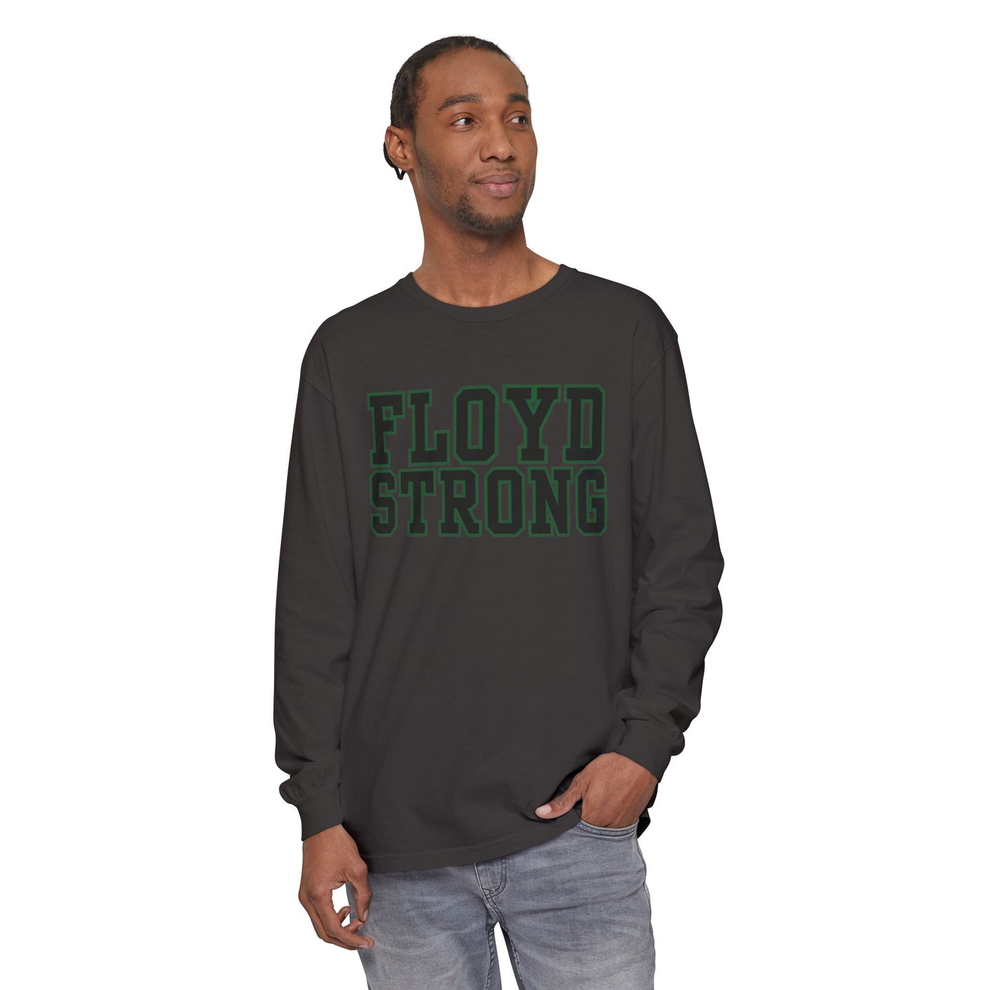 Tangier- Long Sleeve T-Shirt - Unisex Garment-Dyed Tee