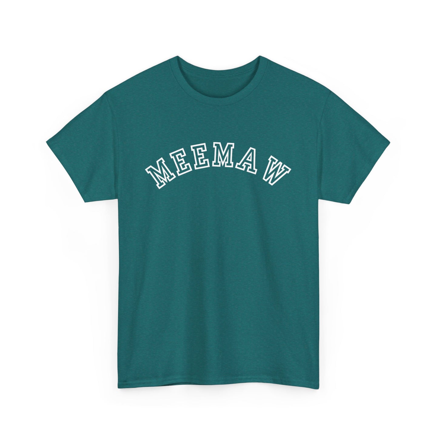 Meemaw- Unisex Heavy Cotton Tee - Comfortable Everyday Wear- Motherhood