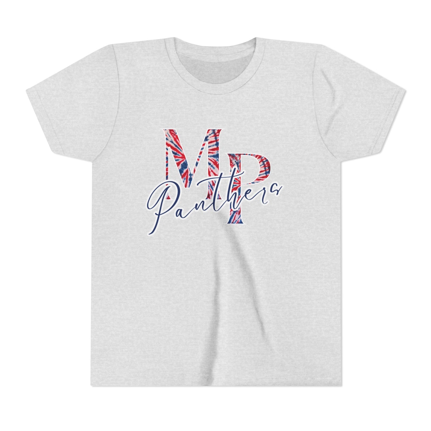 Miller Place Panthers Tie Dye MP- Youth Tee with Panther Print