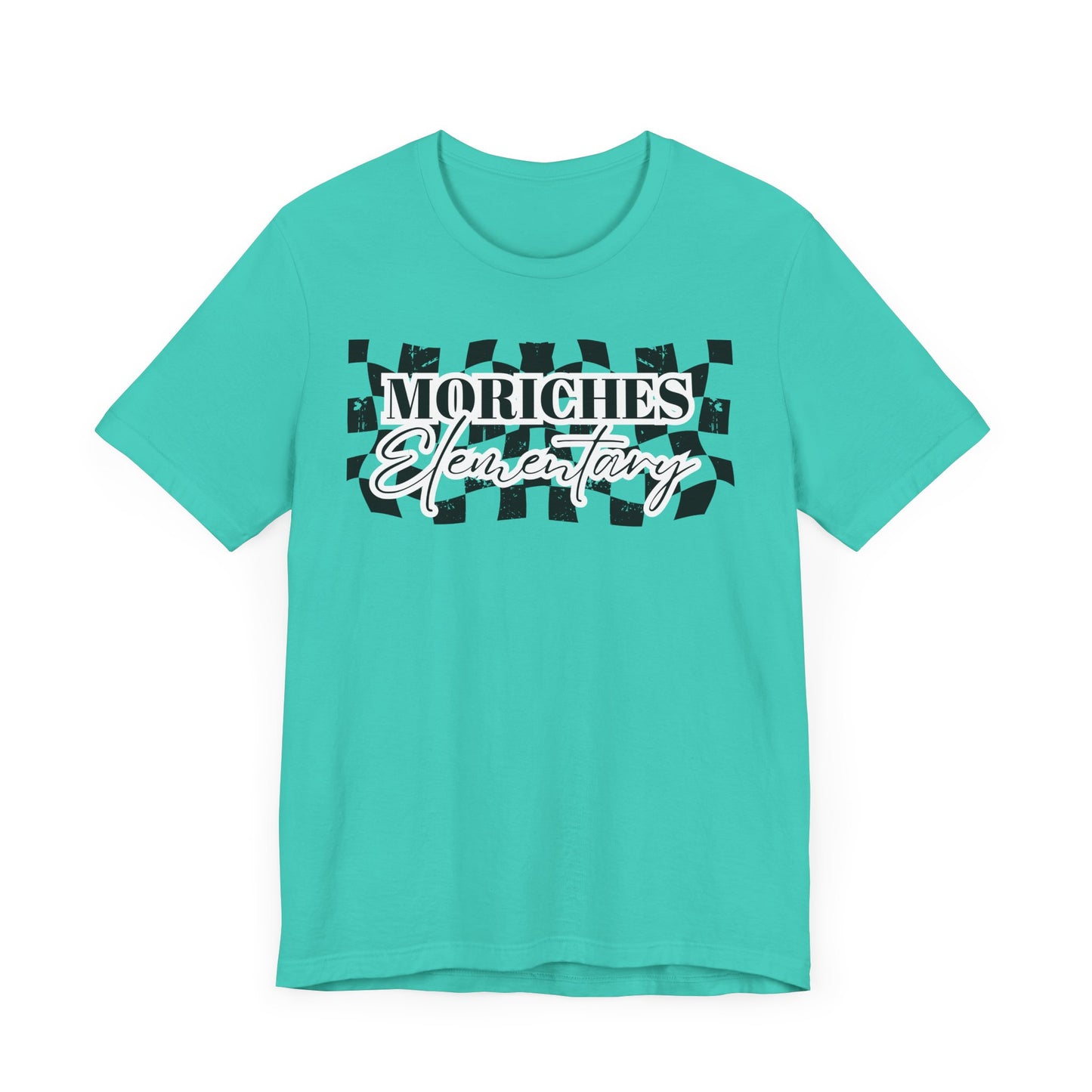 Moriches Checkered Logo Unisex Jersey Tee