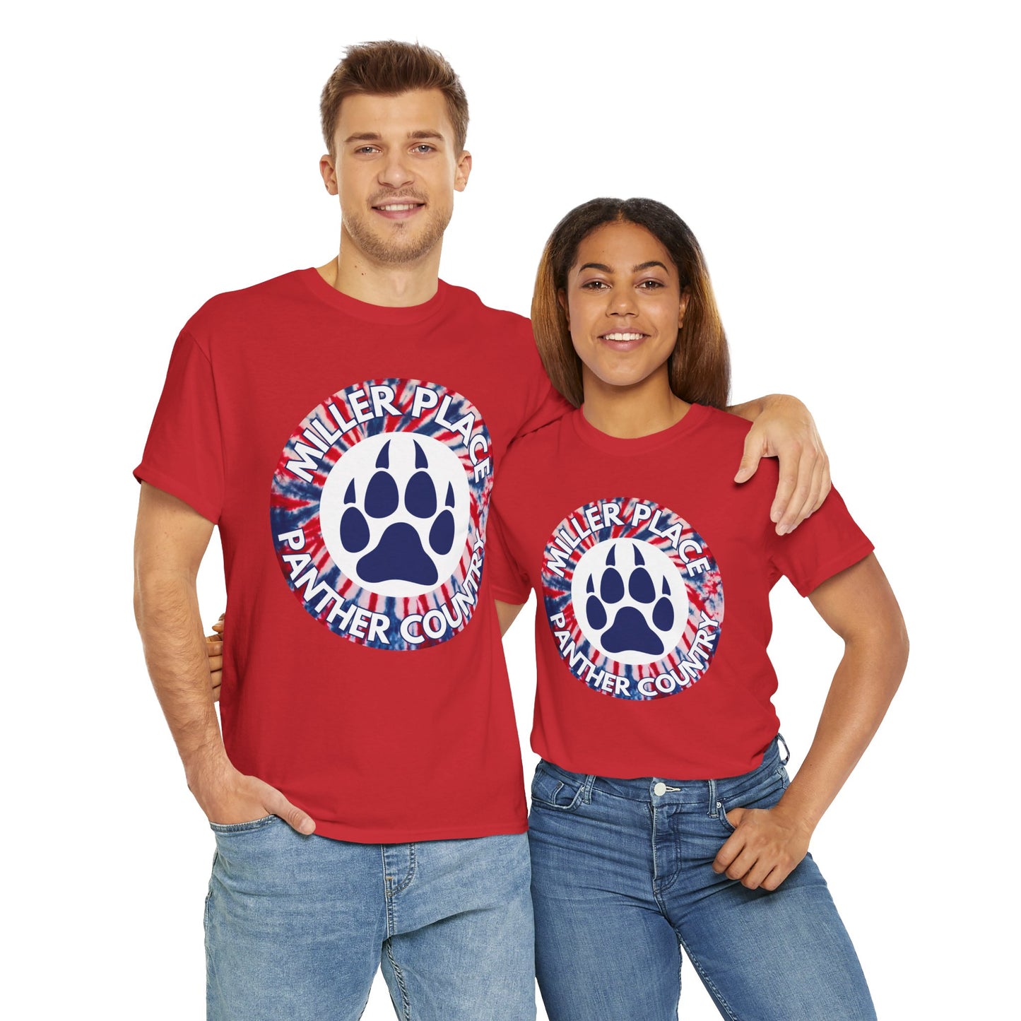 Miller Place Panther Country - Tie Dye Unisex Tee