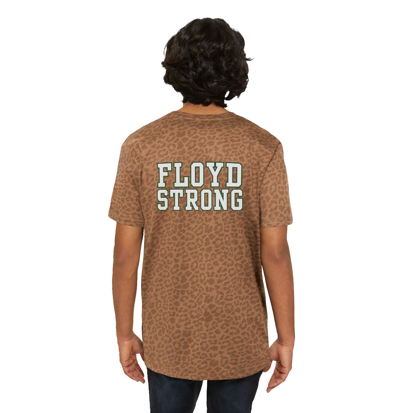 WFE Men's Fine Jersey Tee - ALL CAPS BACK- (Fun Prints), School Spirit Shirt
