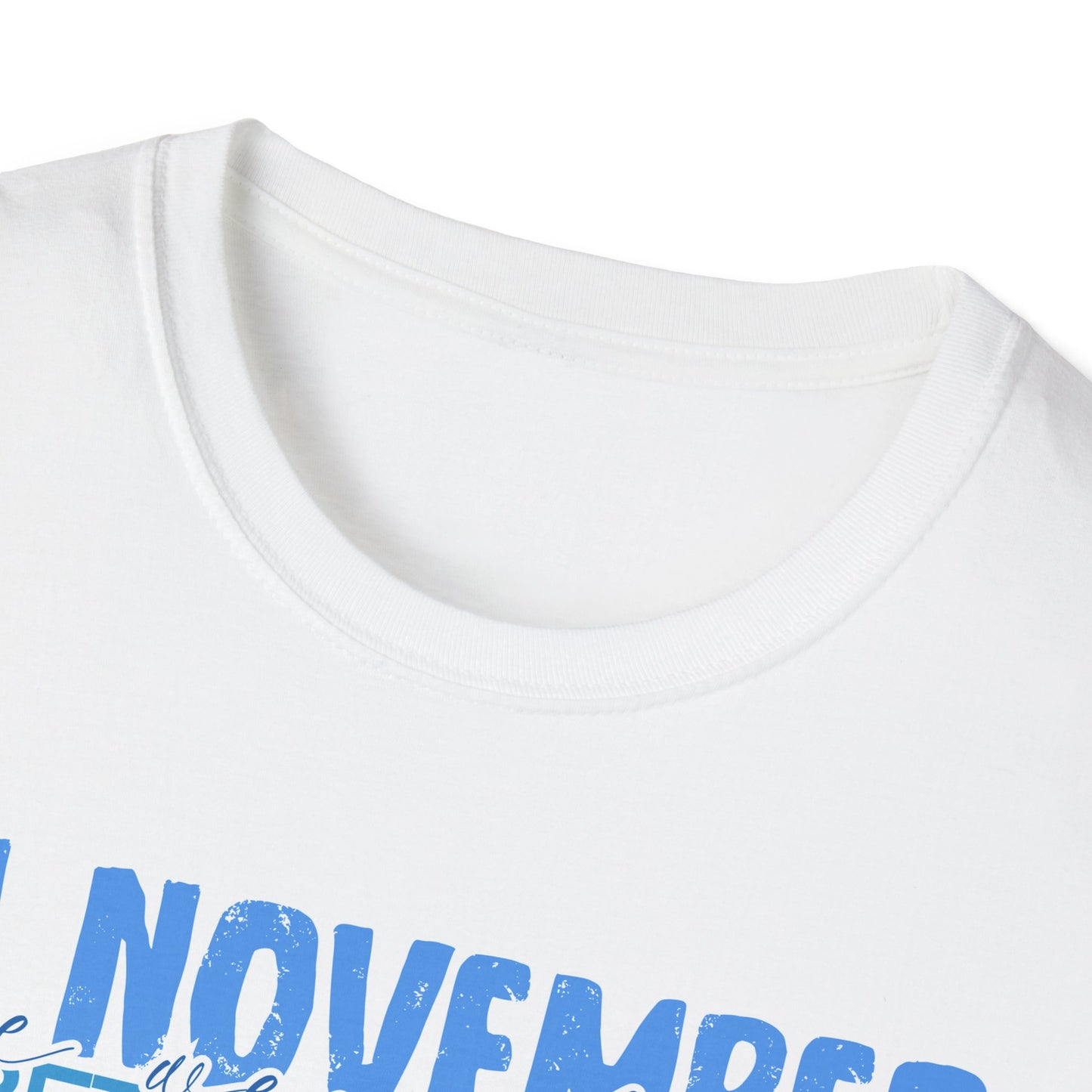 Diabetes Awareness- November- Unisex Softstyle T-Shirt