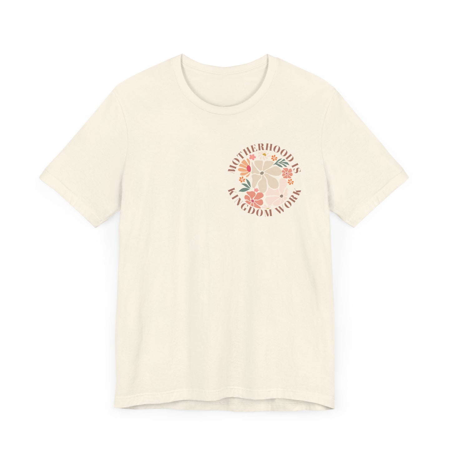 Inspirational Motherhood Graphic Tee – Comfortable Unisex Jersey Short Sleeve Shirt
