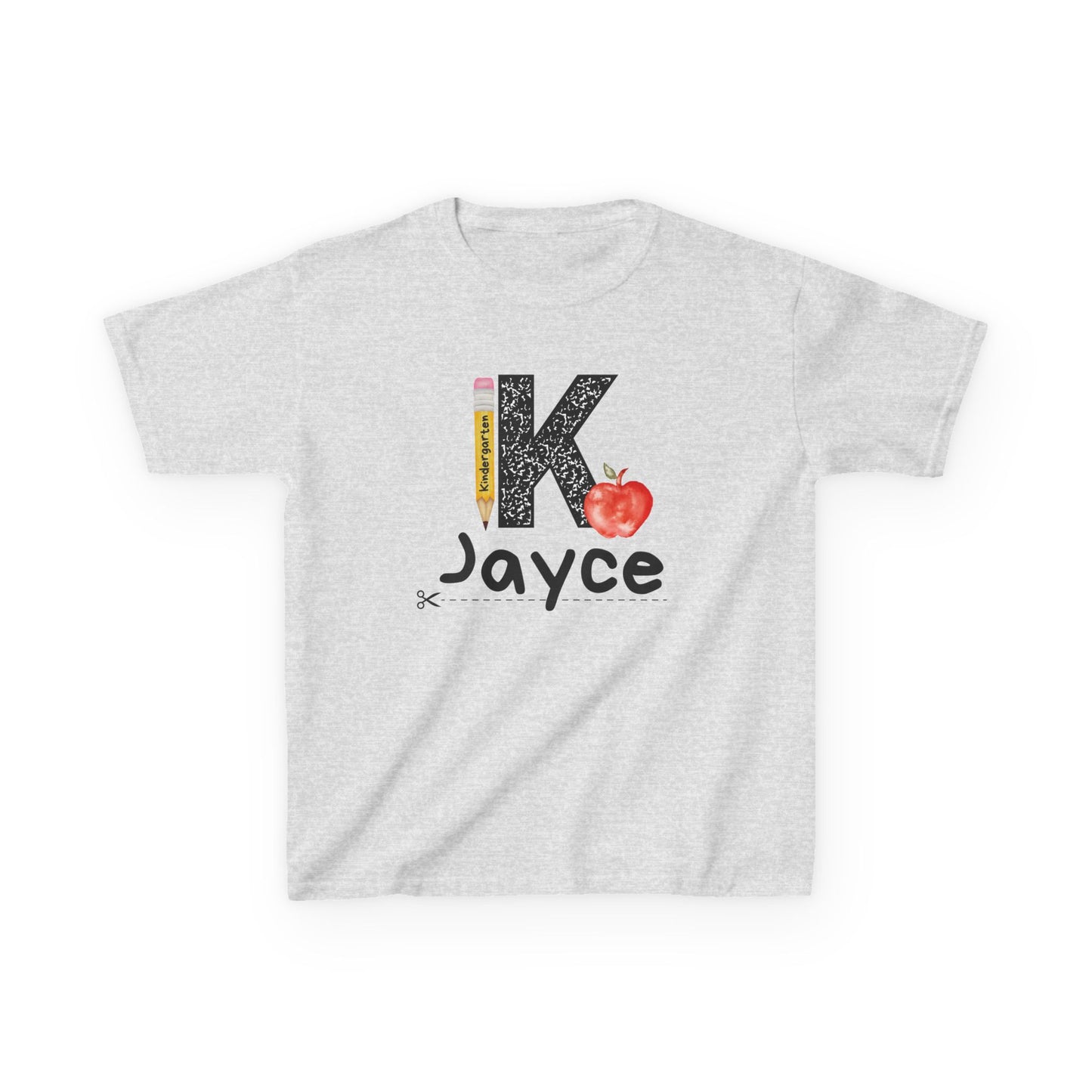 Jayce- Kindergarten- Personalized Kids Tee - Back to School