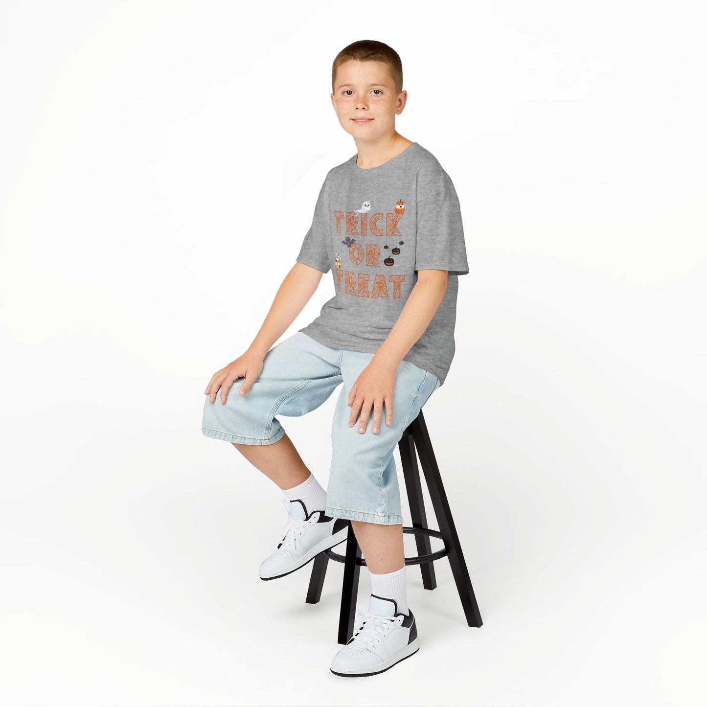 Trick or Treat Kids Tee, Halloween Shirt for Kids